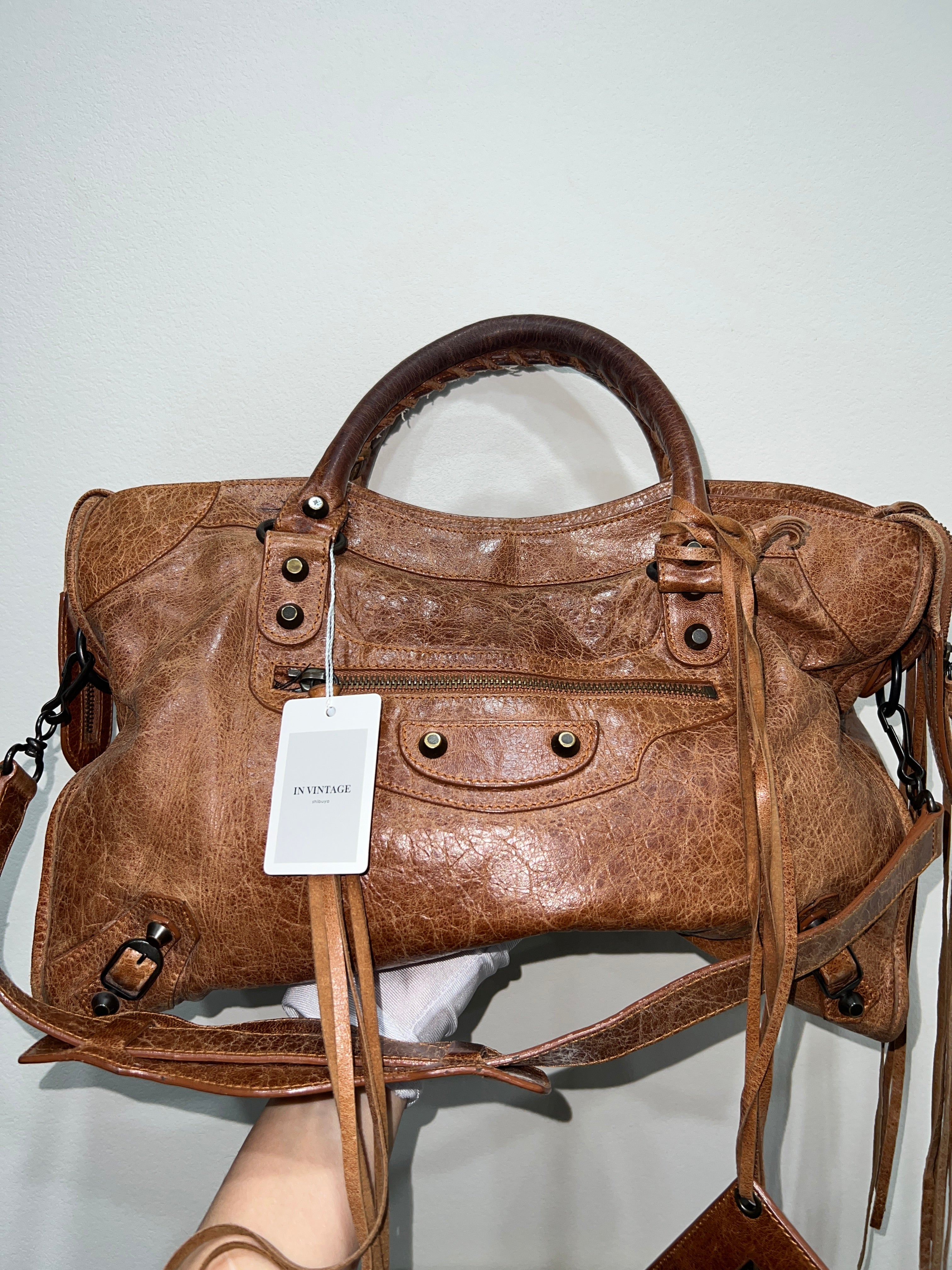 BALENCIAGA City bag with mirror – In Vintage