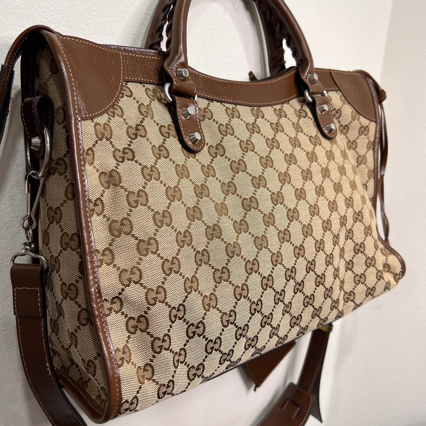 BALENCIAGA x GUCCI City Bag