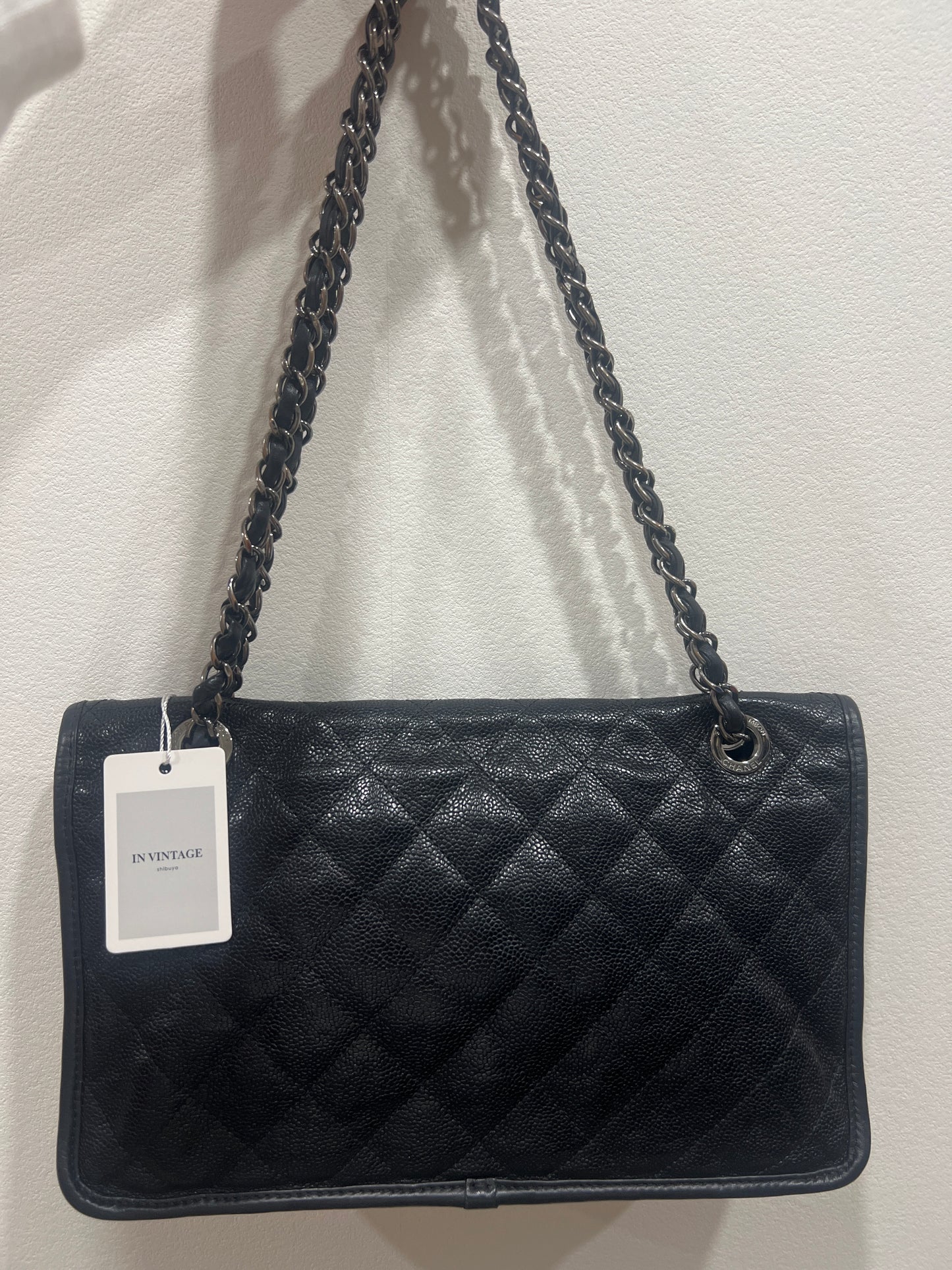 CHANEL Caviar French Riviera Flap Bag