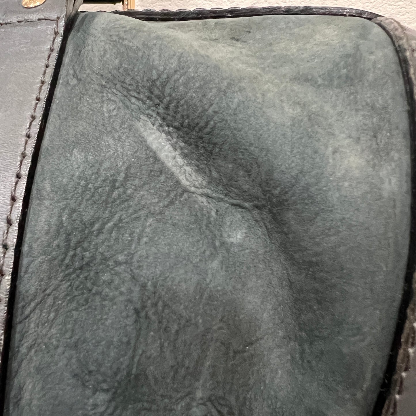 GUCCI Green Gucci Suede Web Satchel/Boston Bag