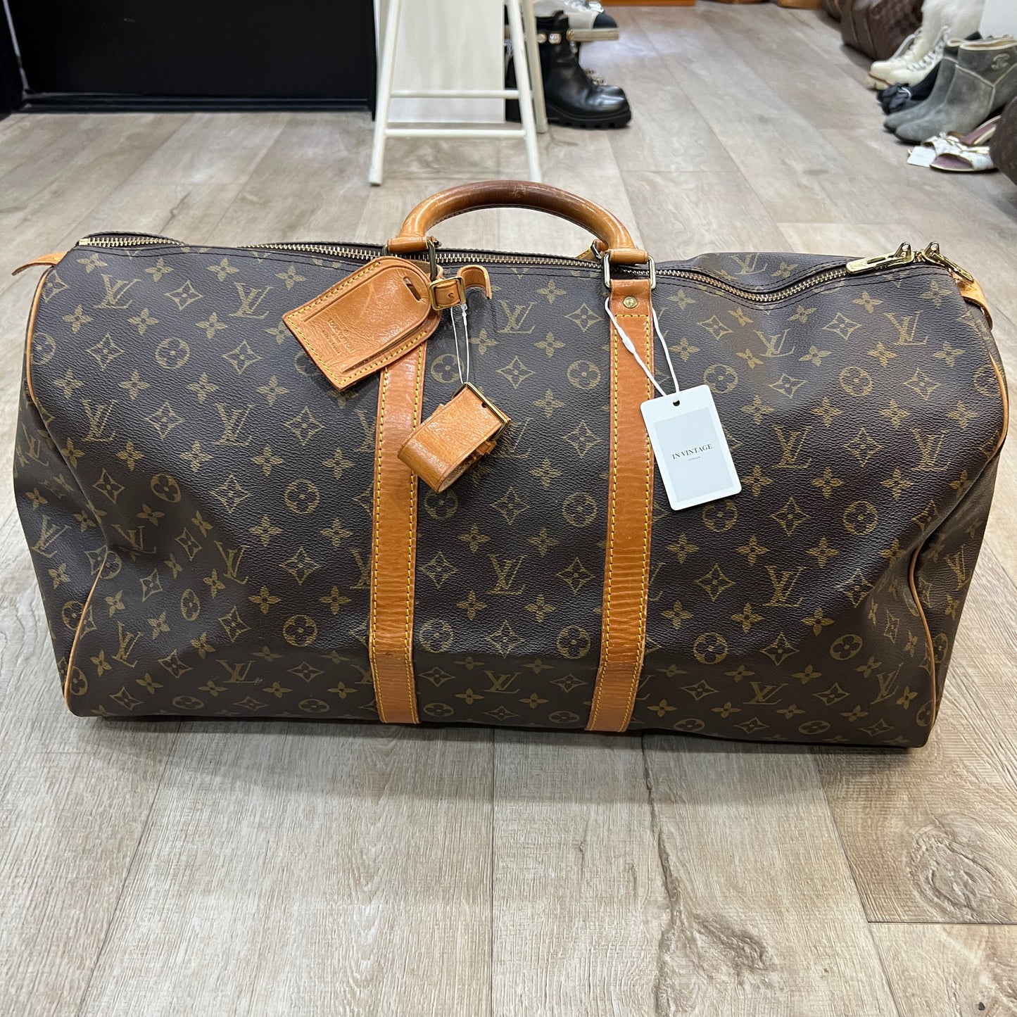 LOUIS VUITTON Keepall 55cm