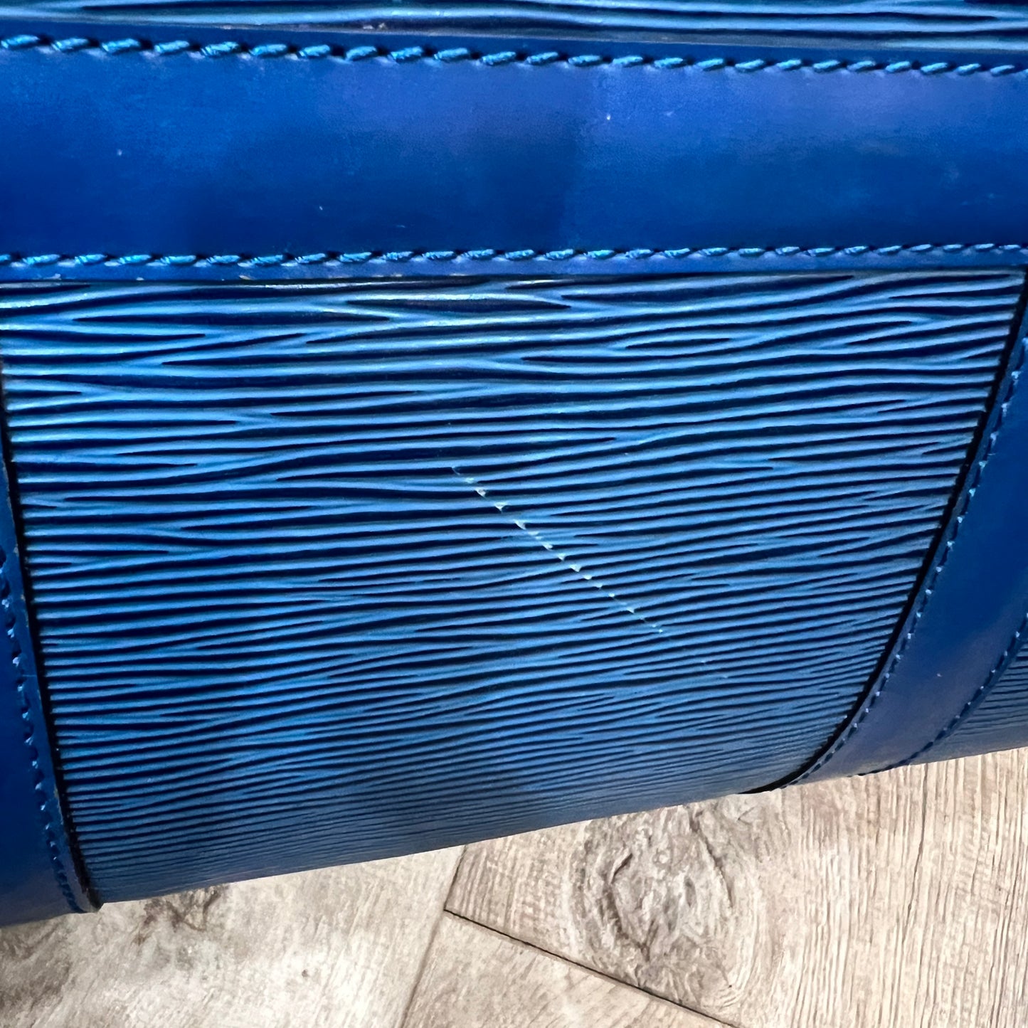 LOUIS VUITTON Keepall Epi Lether 50cm