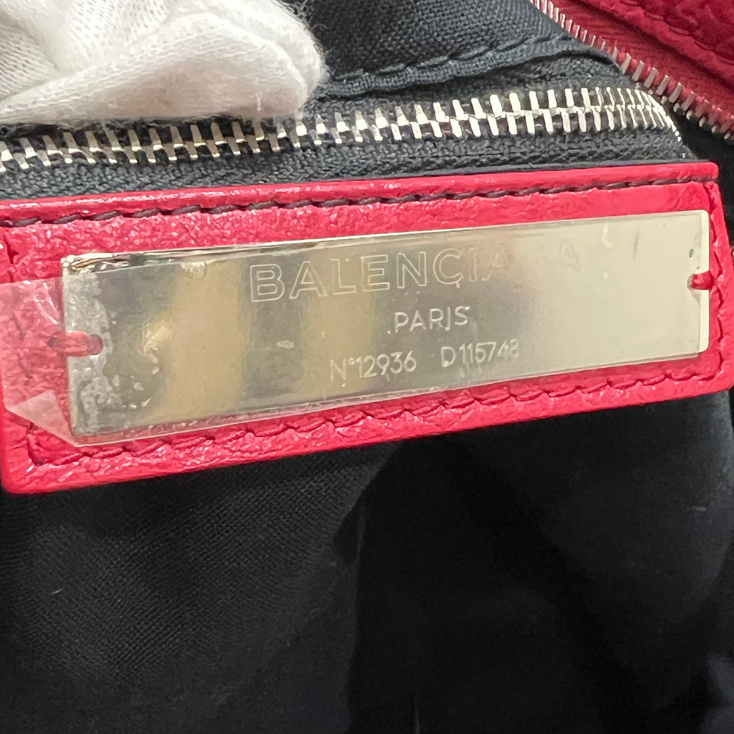BALENCIAGA City Bag Medium Red