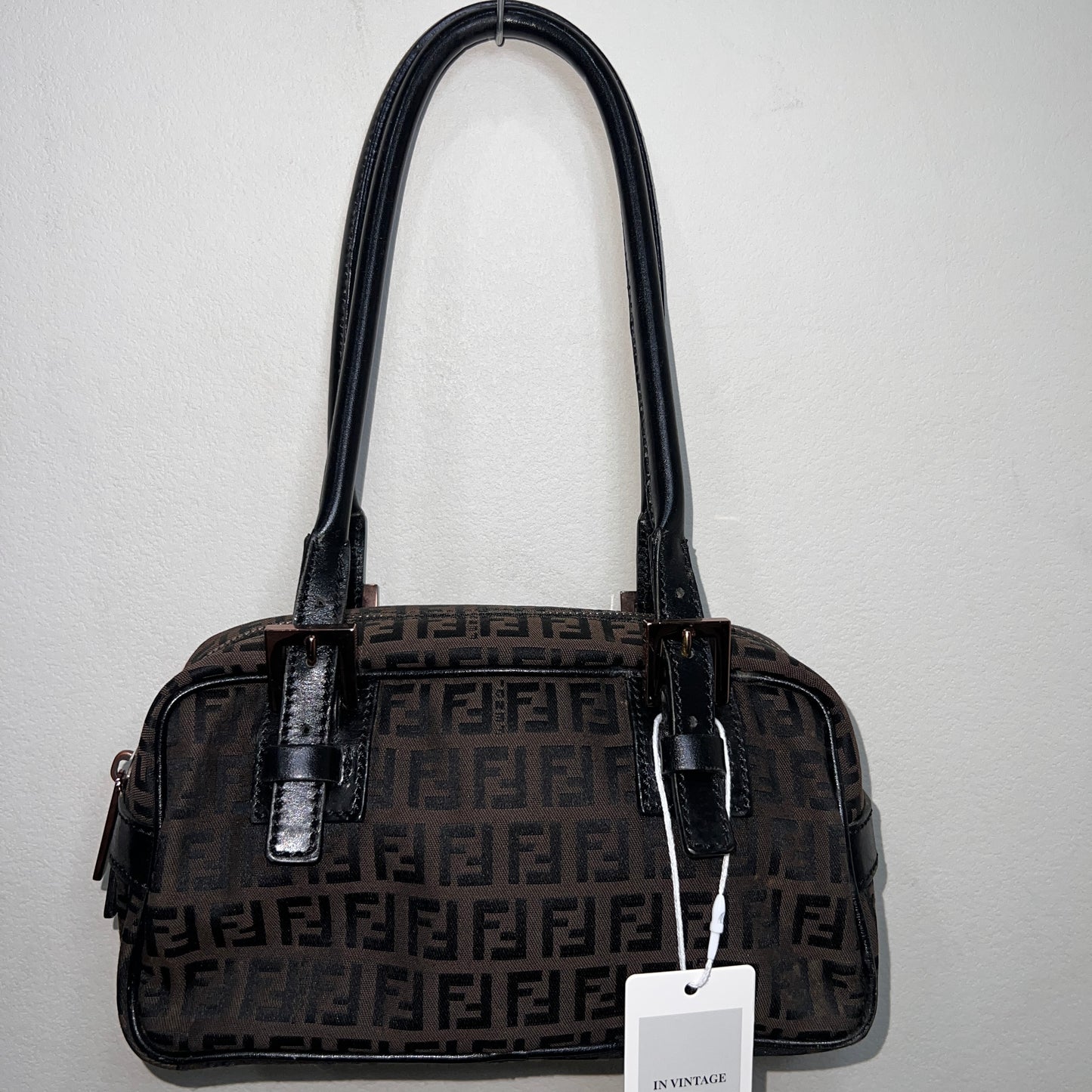 FENDI Zuccino Shoulder Bag