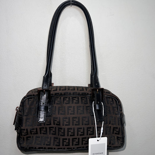 FENDI Zuccino Shoulder Bag
