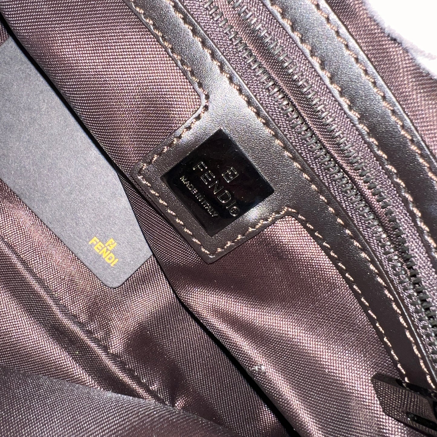 FENDI Zucchino Handbag