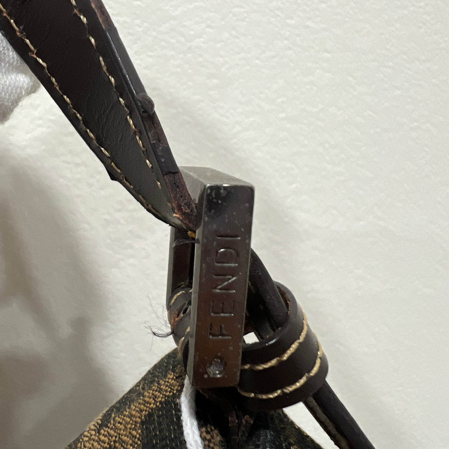 FENDI Zucca Baguette Shoulder Bag