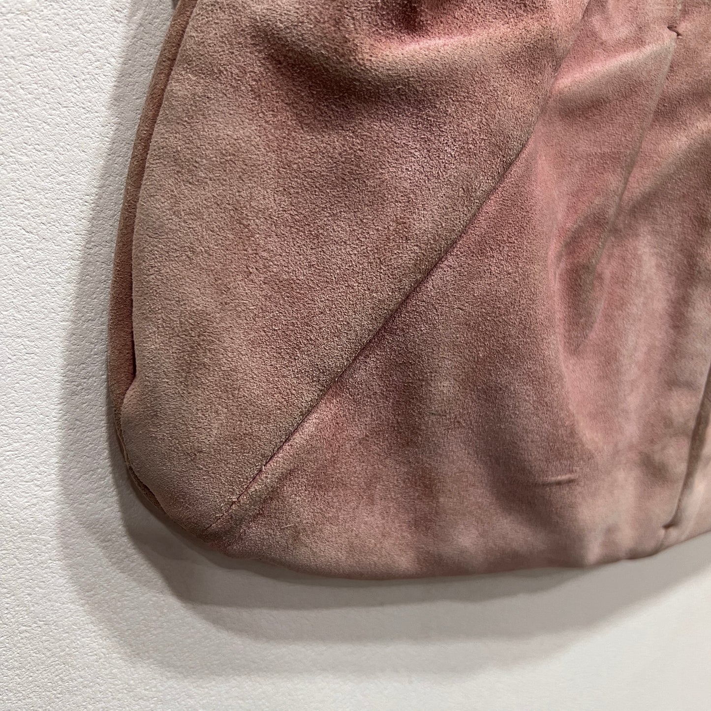 YSL Mombasa Pink Suede Leather