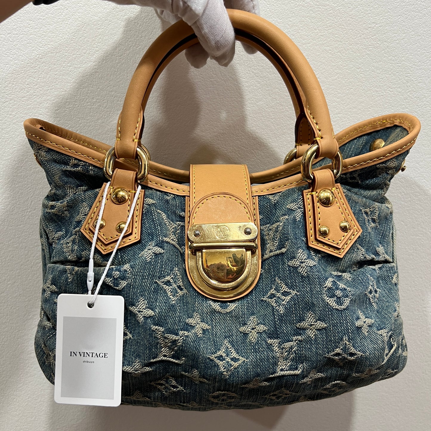 LOUIS VUITTON Denim Handbag