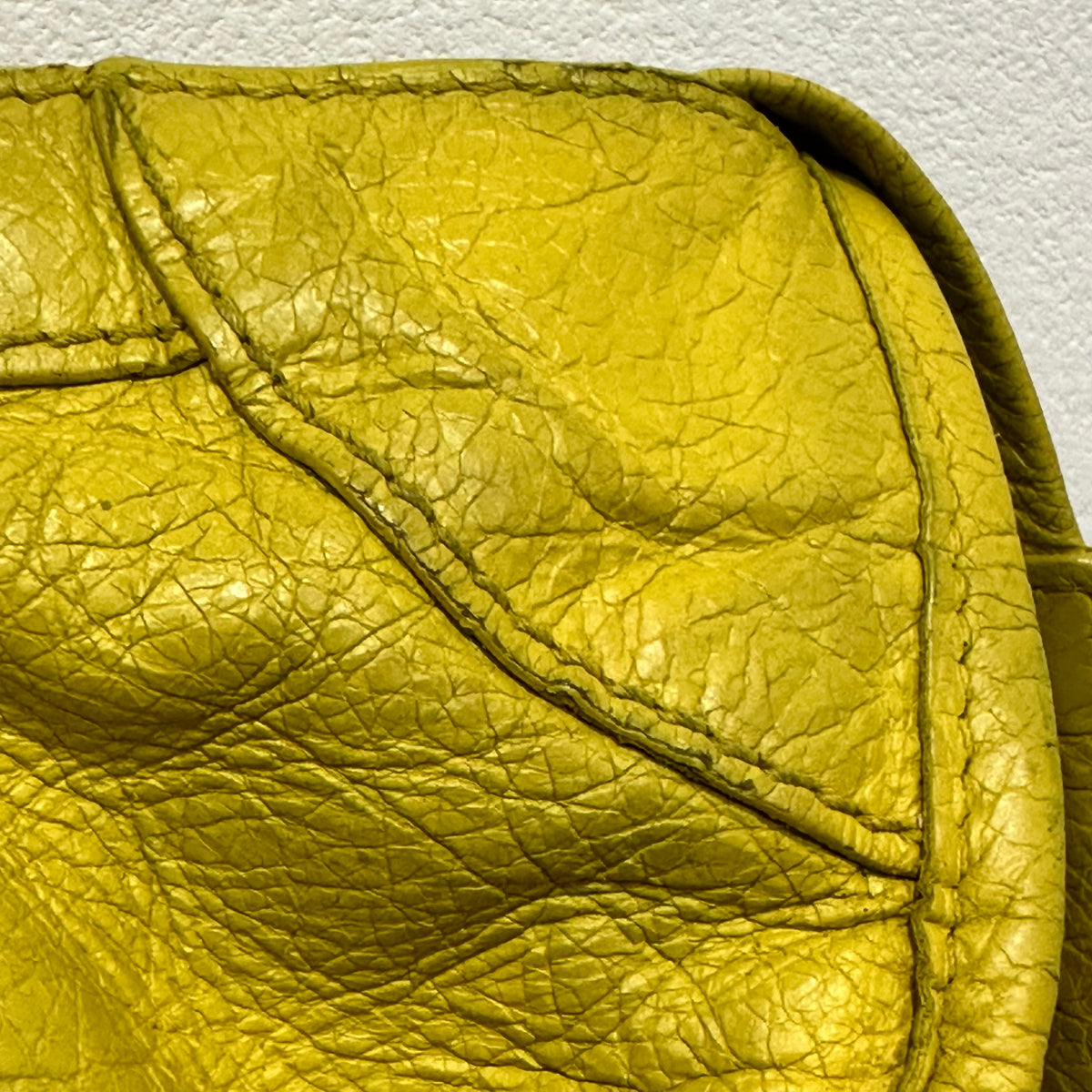 BALENCIAGA City Bag Medium Yellow Mustard