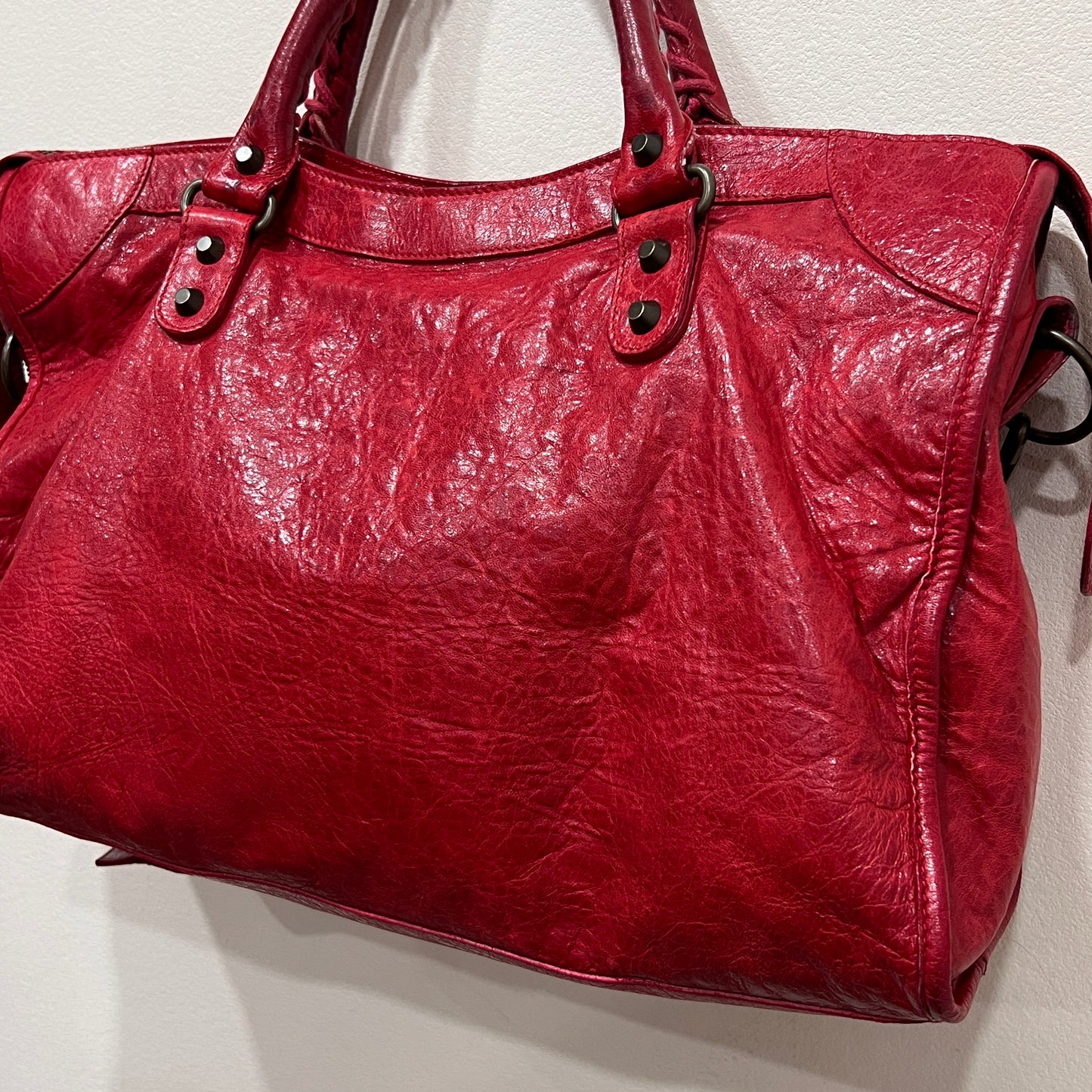 BALENCIAGA City Bag Red Medium