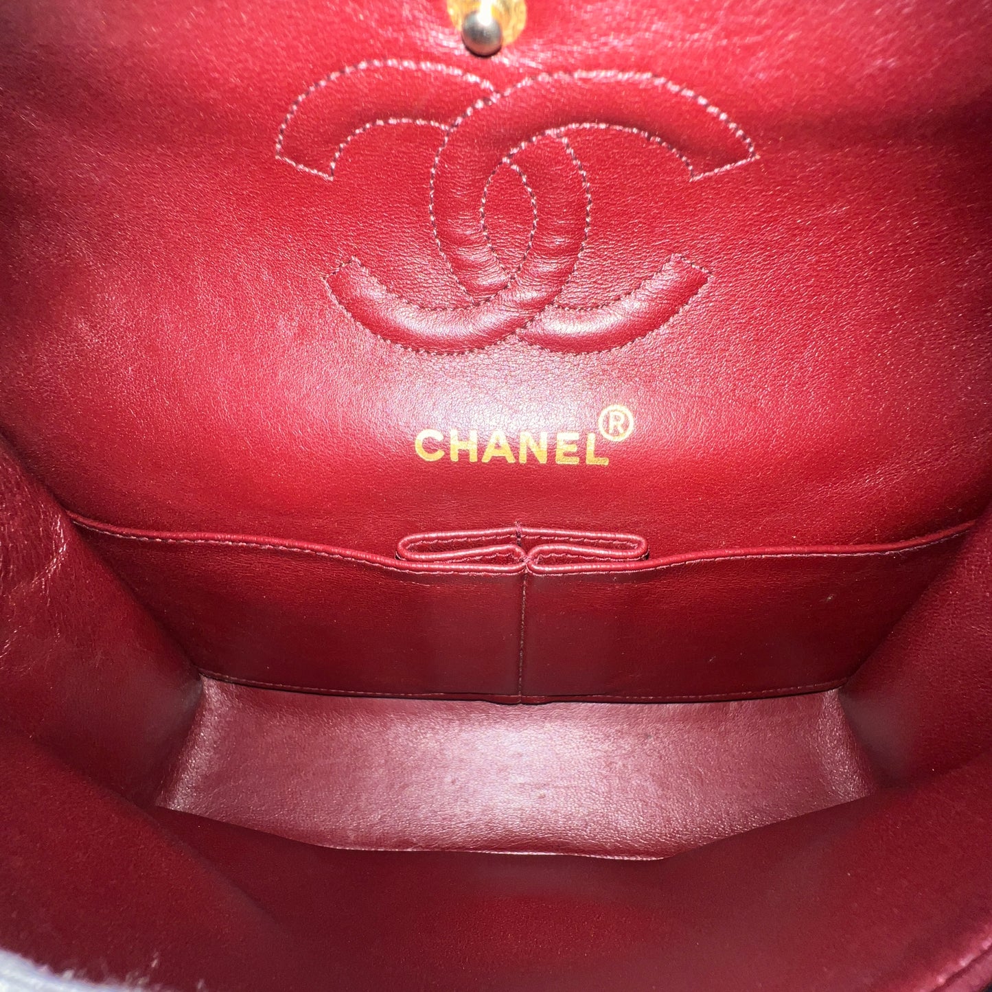CHANEL Classic Double Flap 24k Gold 23cm