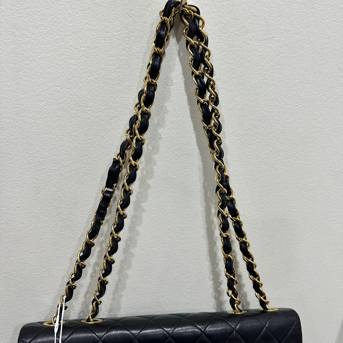 CHANEL Classic Flap Year 1994-1996 24k Gold CC Turn-lock