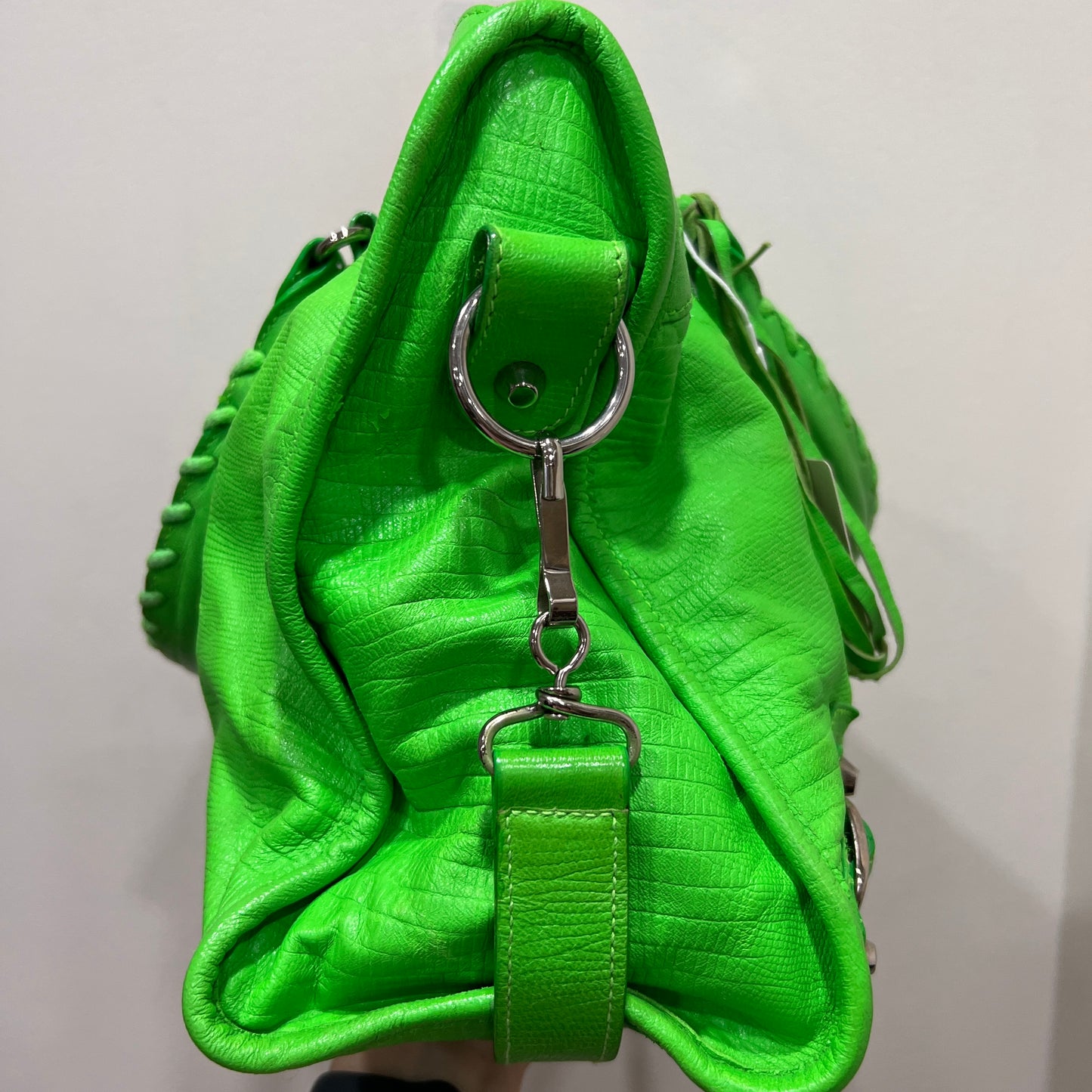 BALENCIAGA Lizard leather City Bag