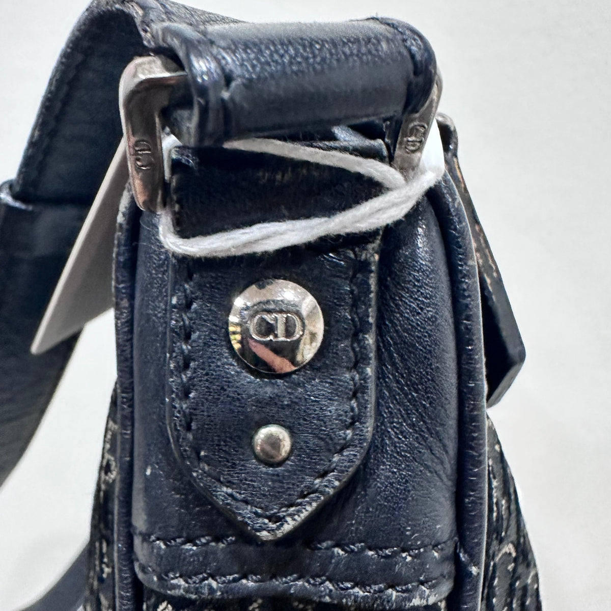 CHRISTIAN DIOR Street Chic Trotter One-Shoulder Bag designed by John Galliano Early 2000s