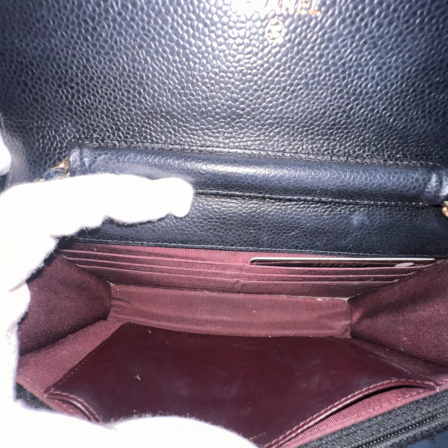 CHANEL Caviar WOC
