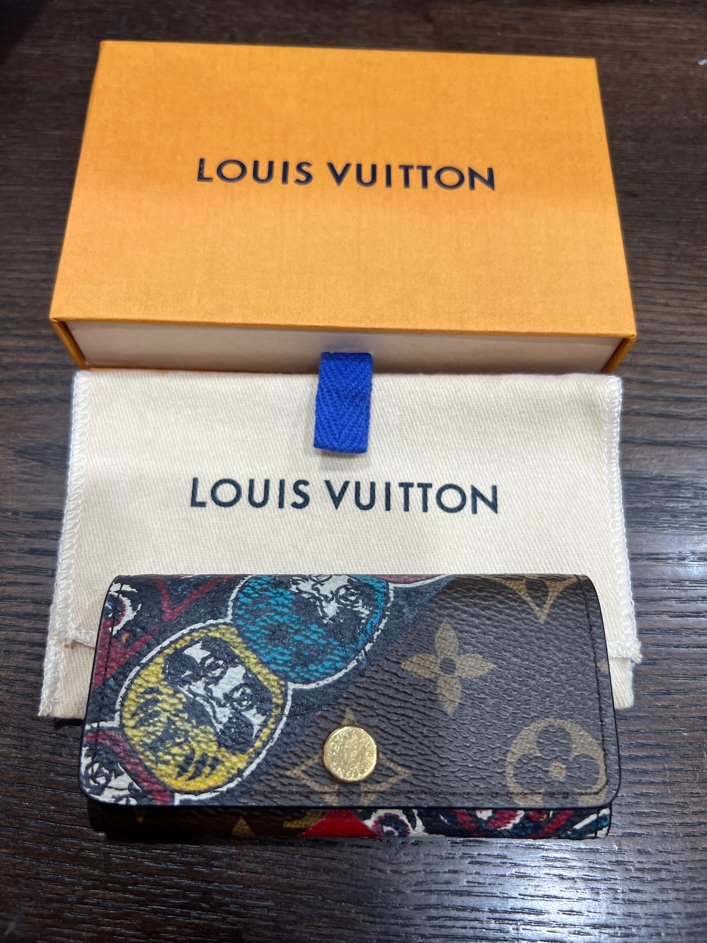 LOUIS VUITTON Key Holder Ft. Yamamoto
