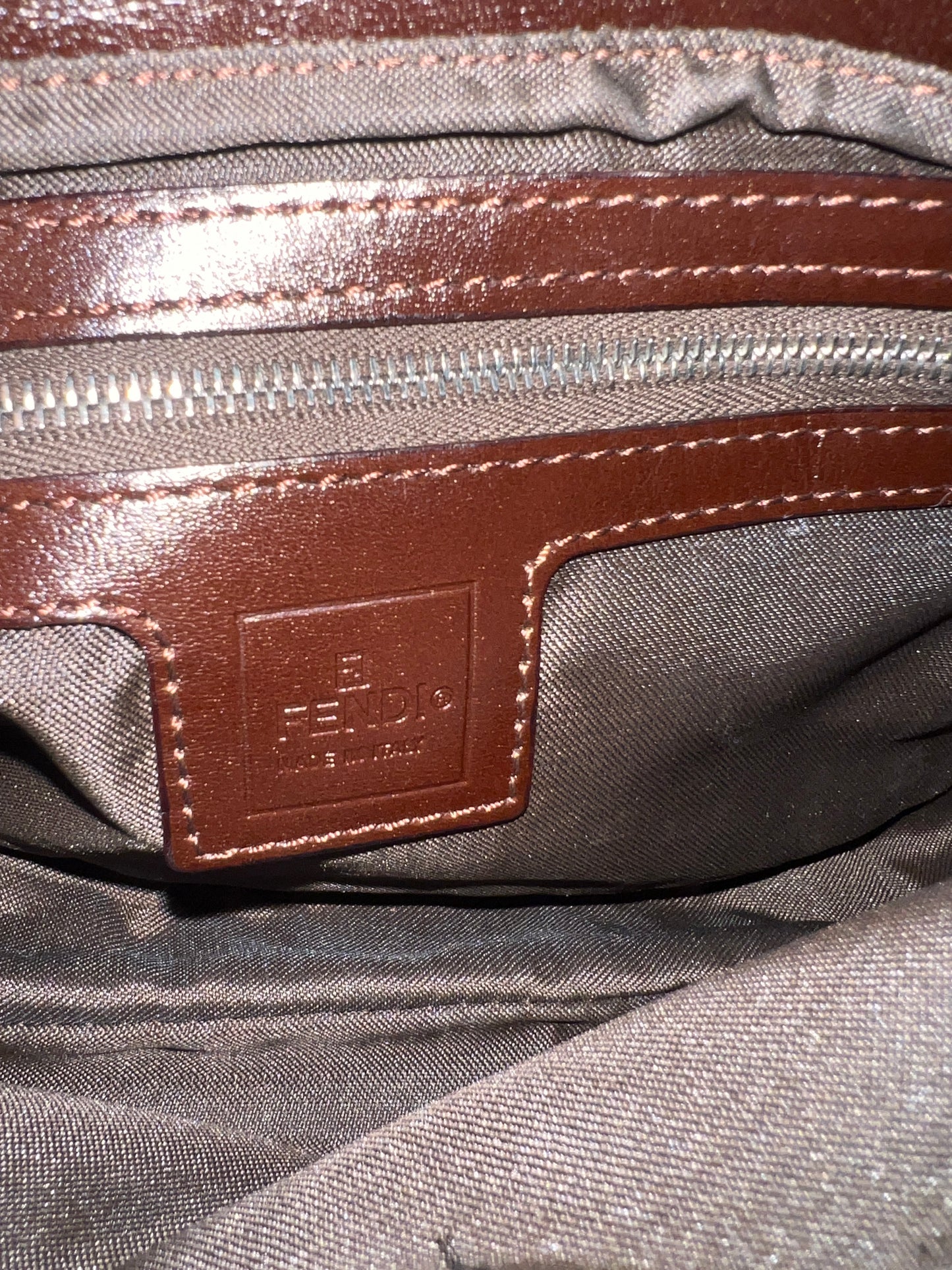 FENDI Zucca Shoulder Bag