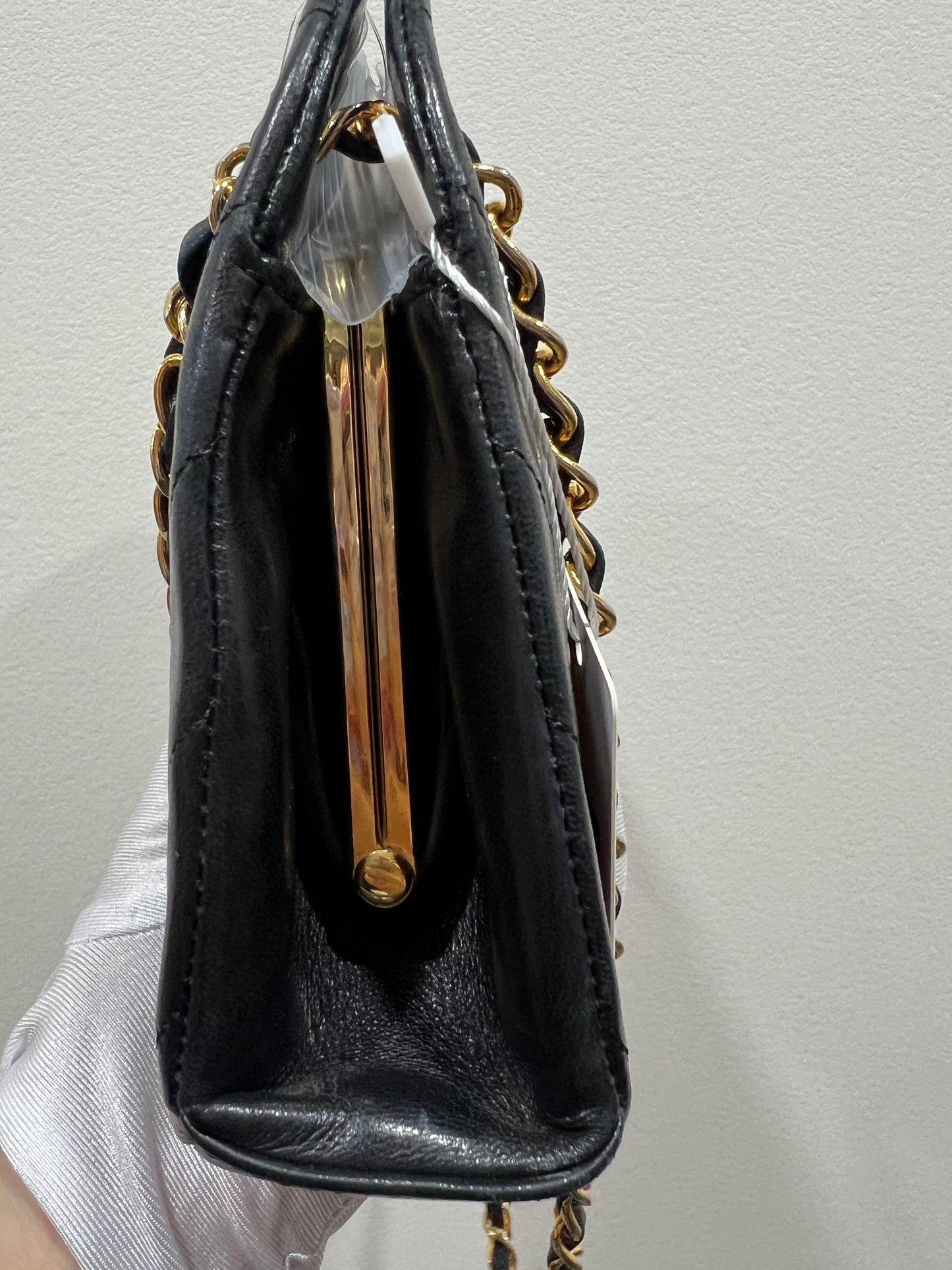 CHANEL V-Stick Chain Shoulder Bag