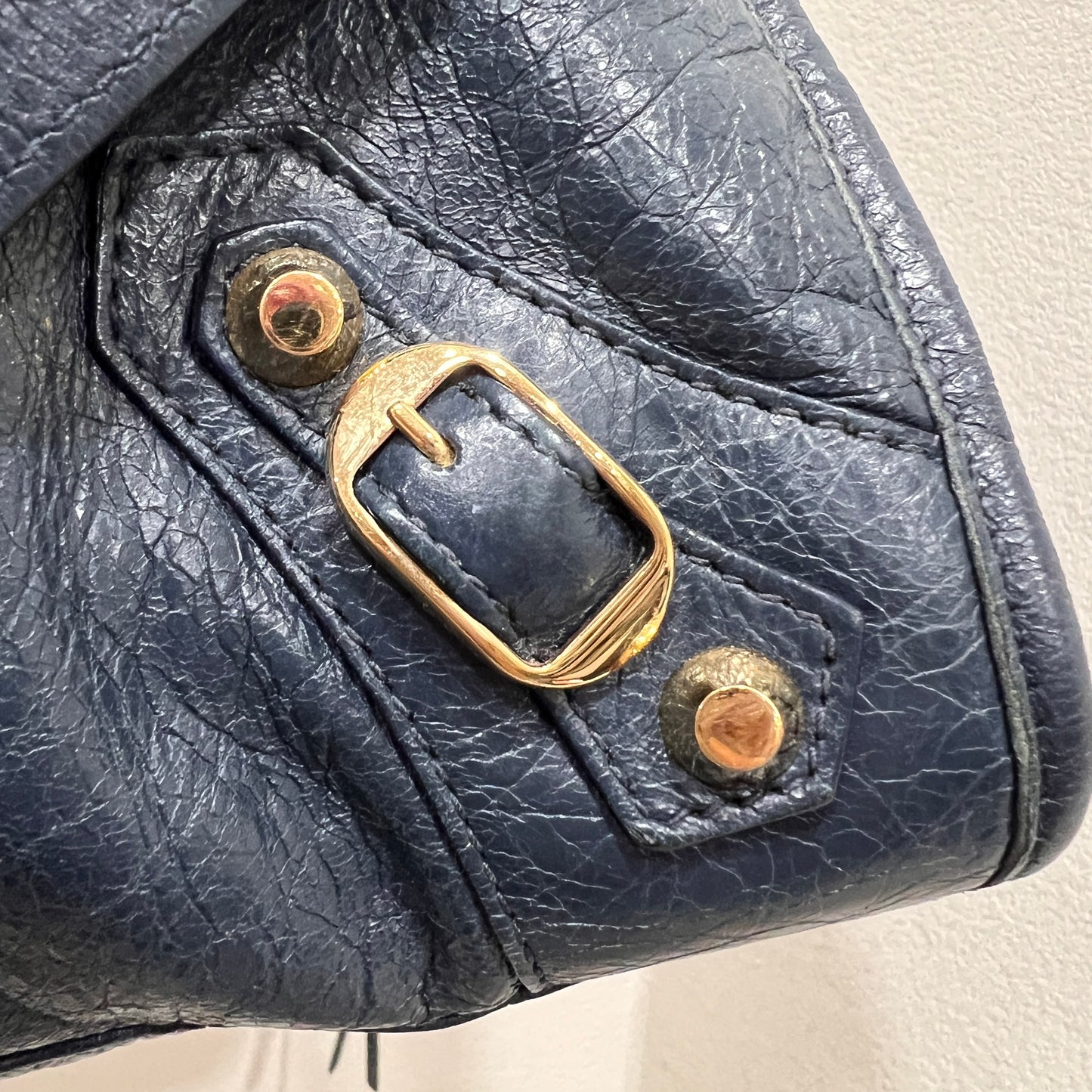 BALENCIAGA City Medium Navy