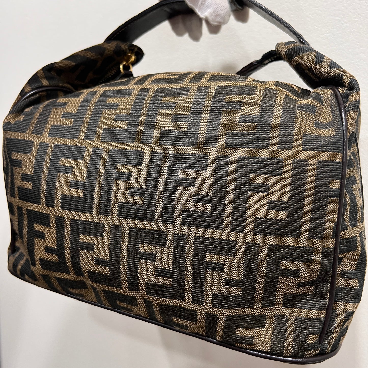 FENDI Zucca Vanity Bag 24cm