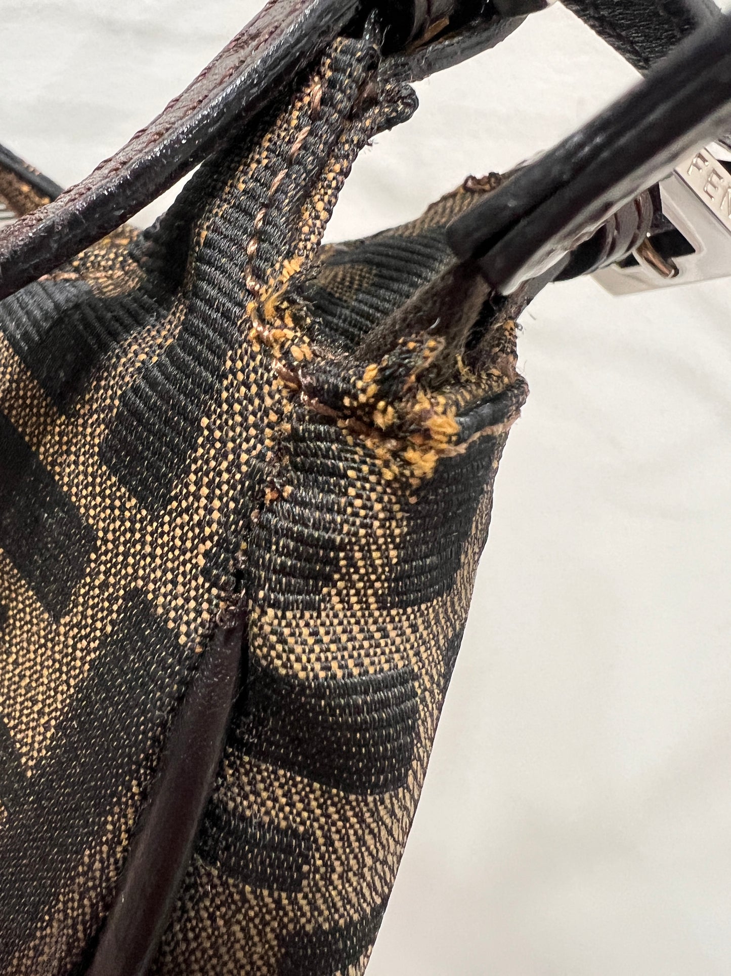 FENDI Zucca Shoulder Bag