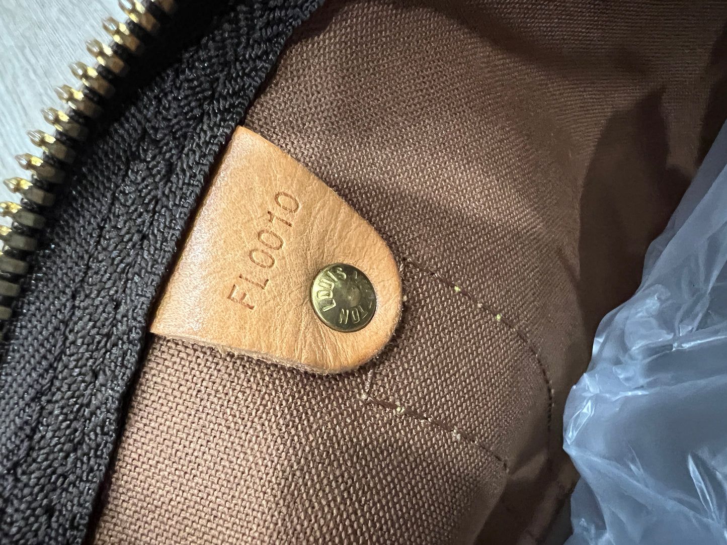 LOUIS VUITTON Keepall 50 with Lock & Key