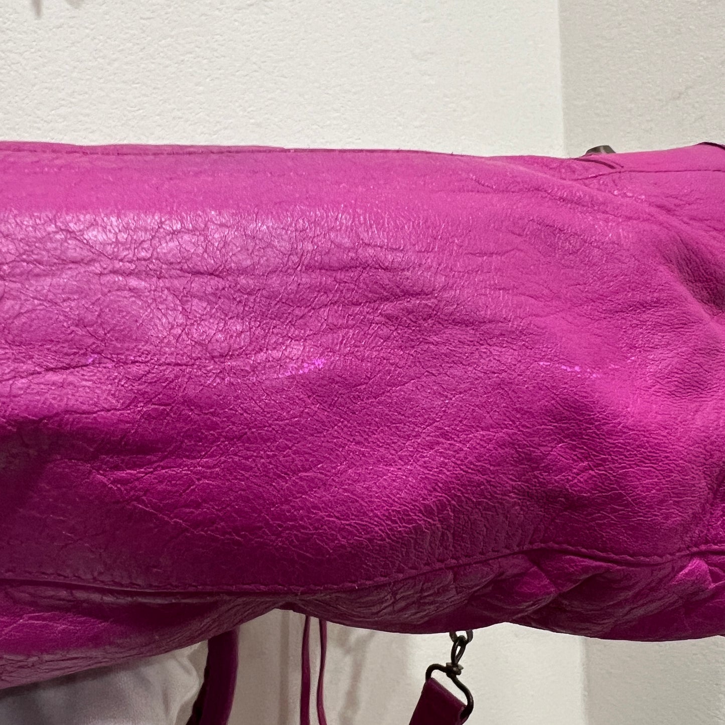 BALENCIAGA City Bag Medium Magenta Pink