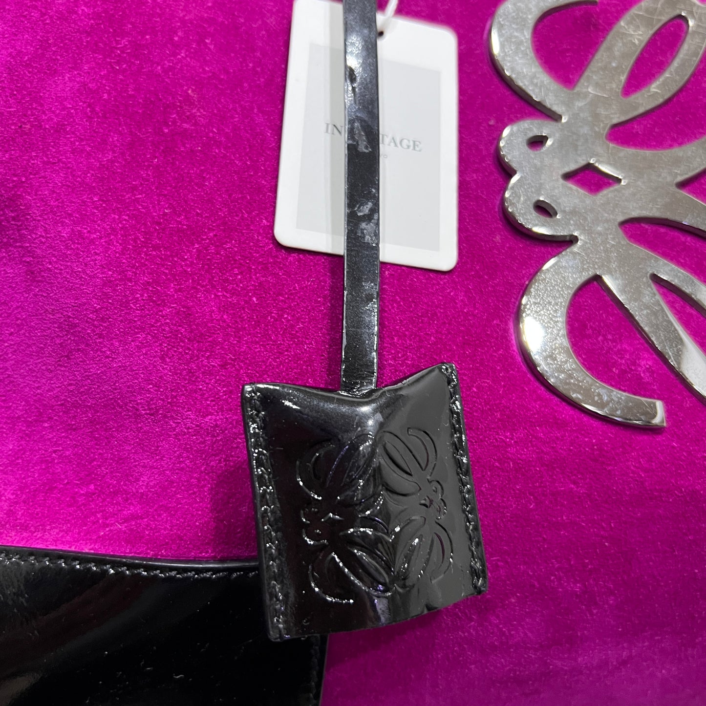 LOEWE Suede Fucshia Pink Amazona
