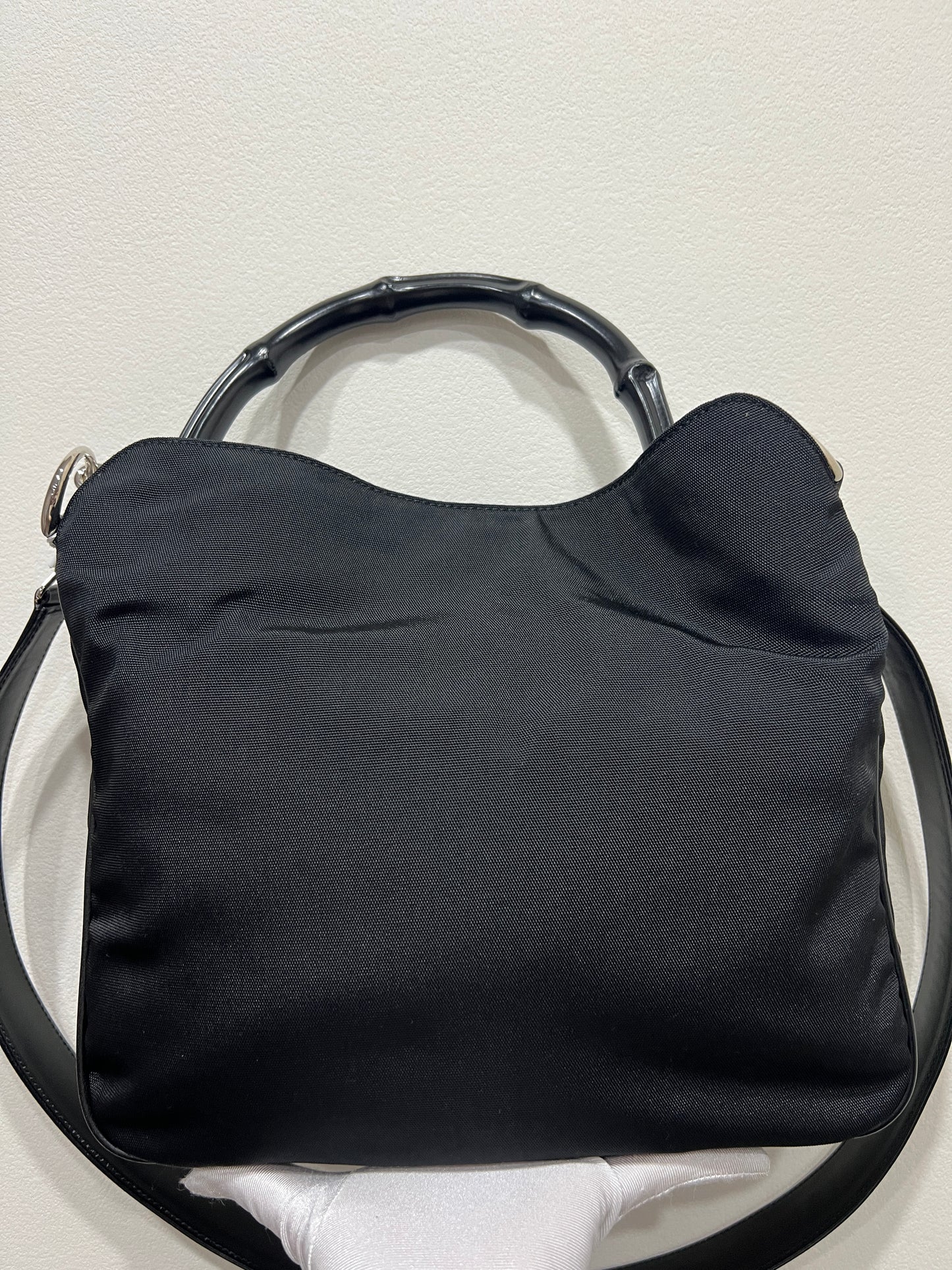 GUCCI Bamboo Handle Tote Bag