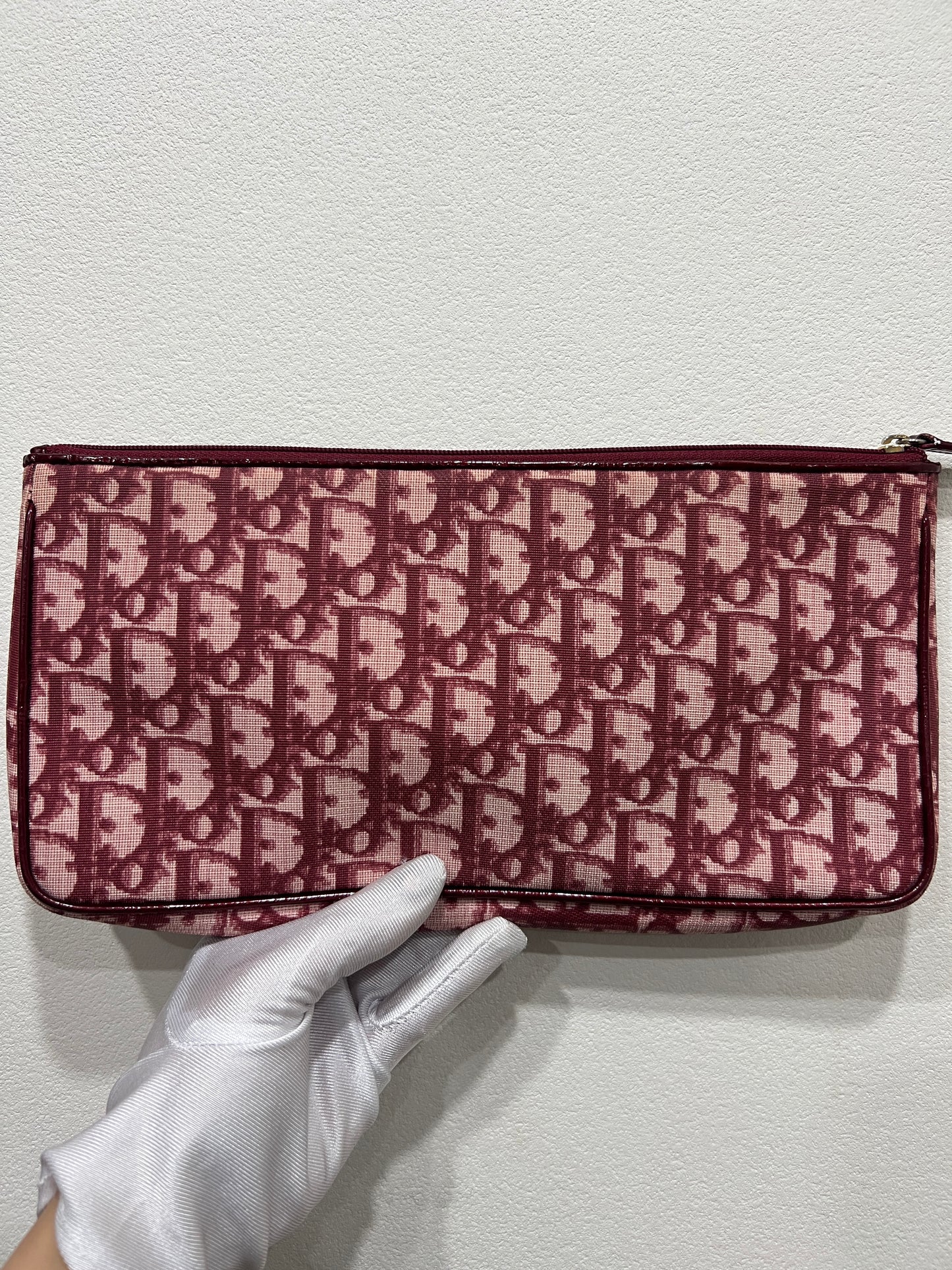DIOR Diorissimo Cloth Clutch Bag