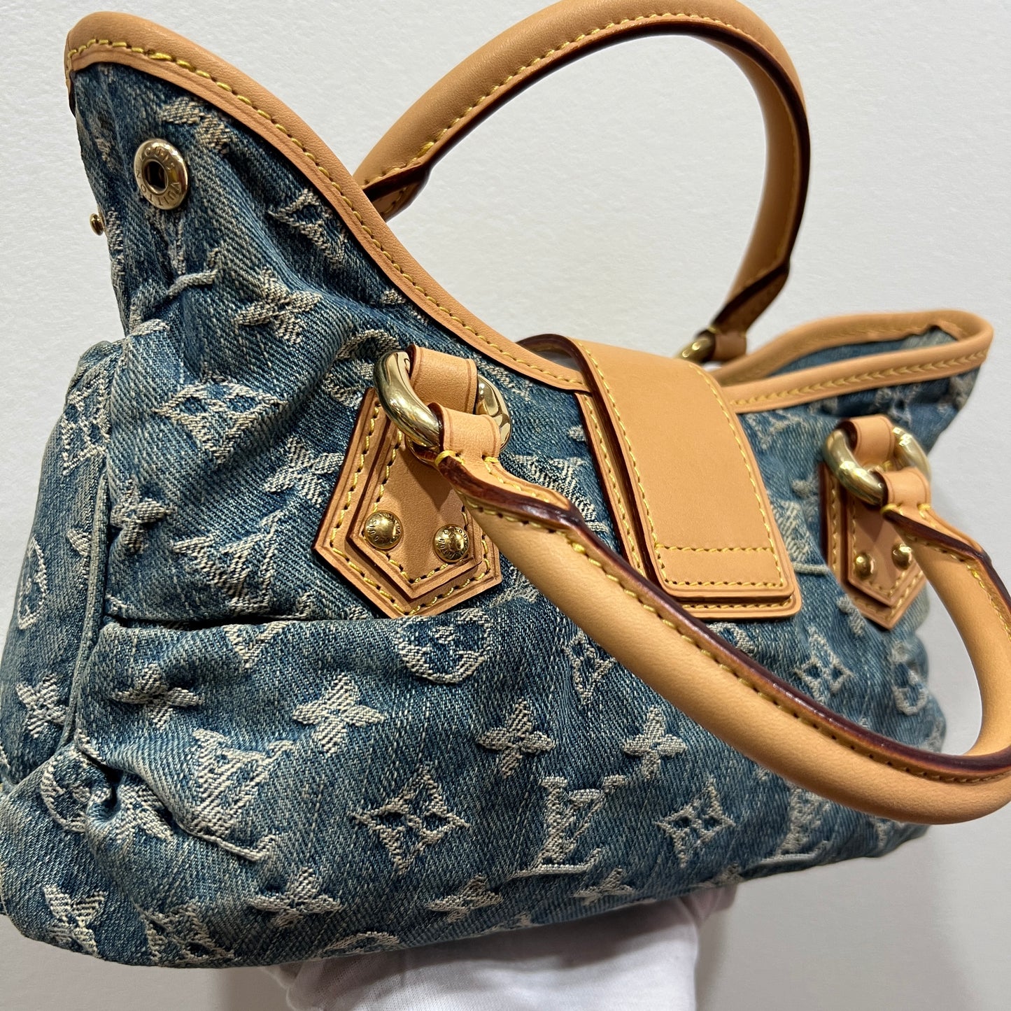 LOUIS VUITTON Denim Handbag