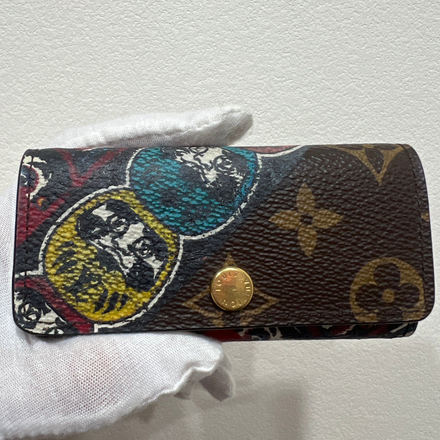 LOUIS VUITTON Key Holder Ft. Yamamoto