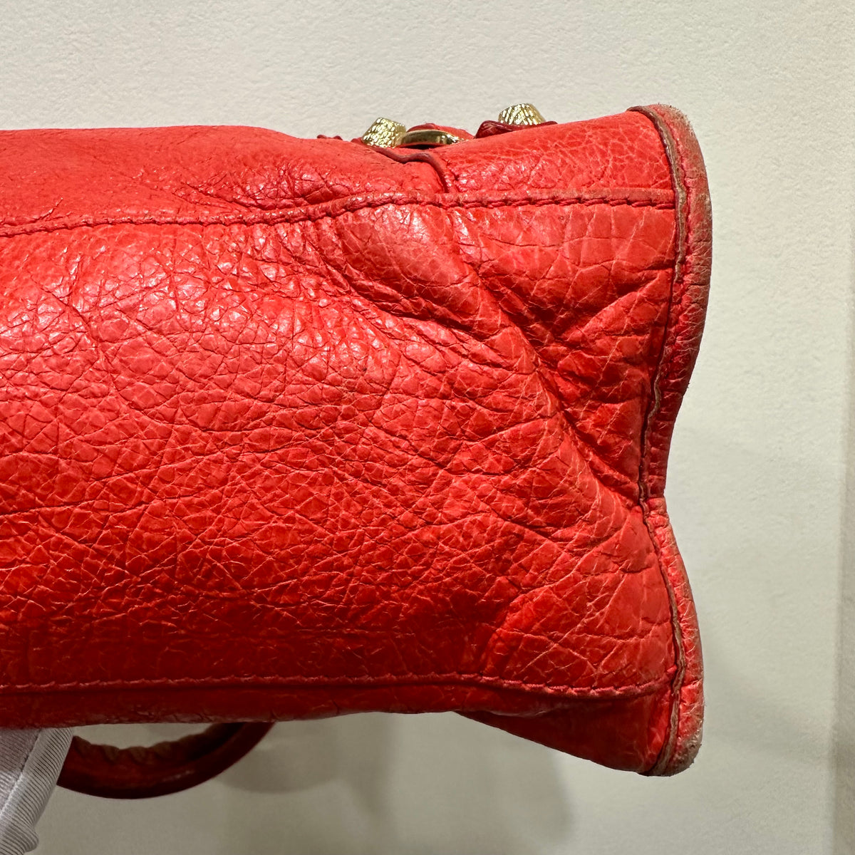 BALENCIAGA City Bag Medium Gold Hardware