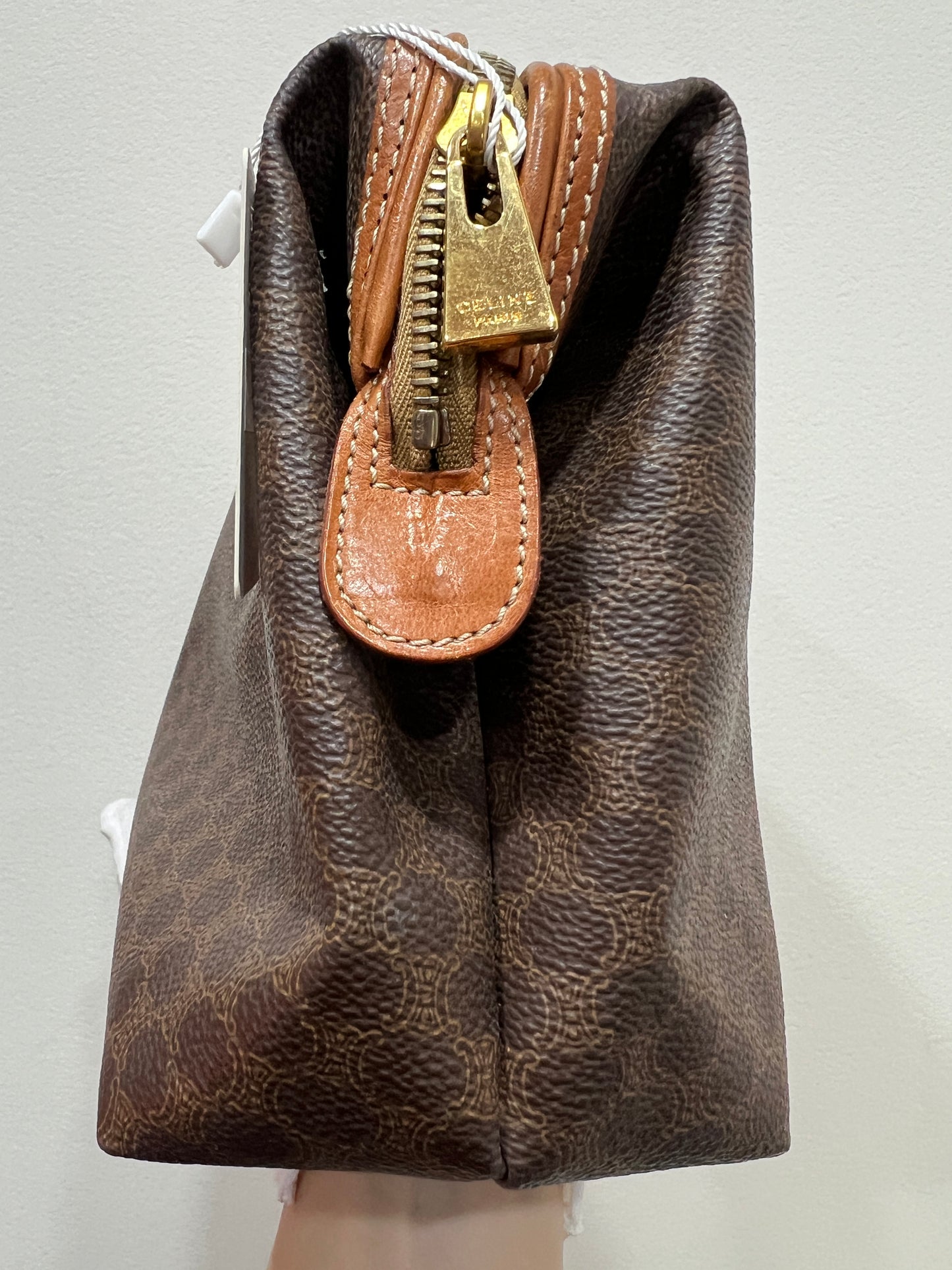 CELINE Macadam Pouch PVC Leather