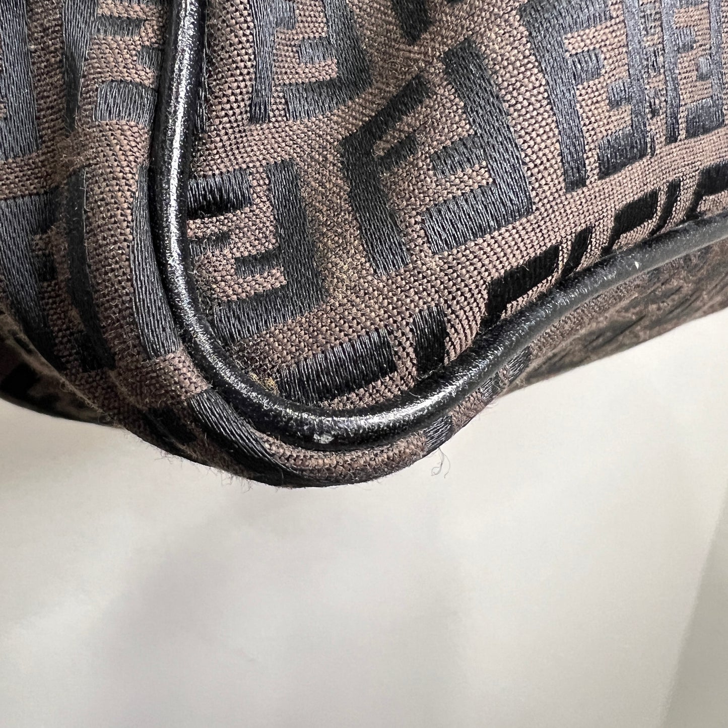 FENDI Zuccino Shoulder Bag
