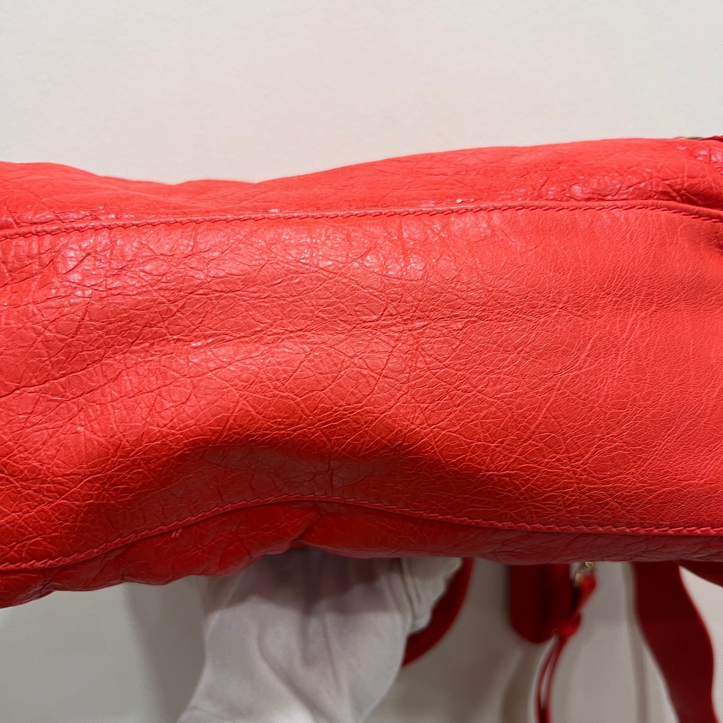 BALENCIAGA City Bag Red Orange Medium