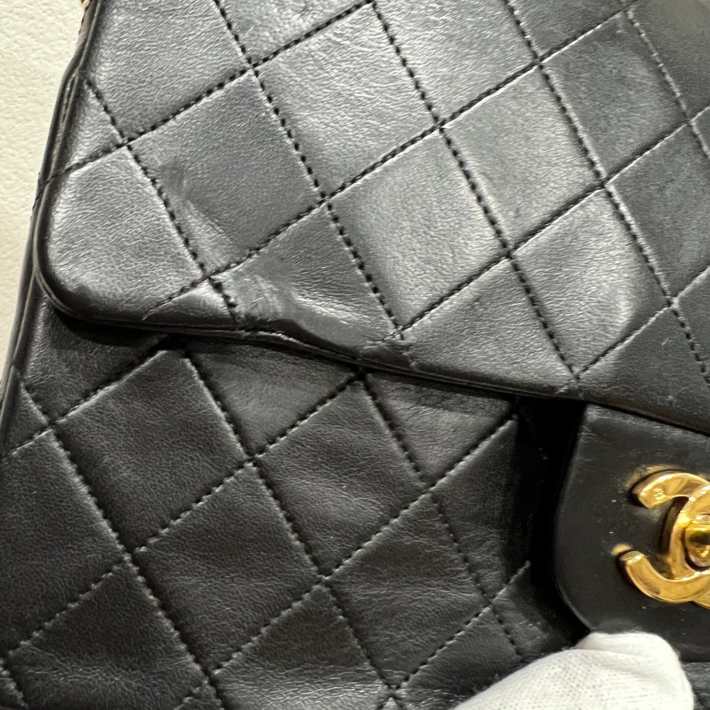 CHANEL DOUBLE FLAP 24K GOLD
