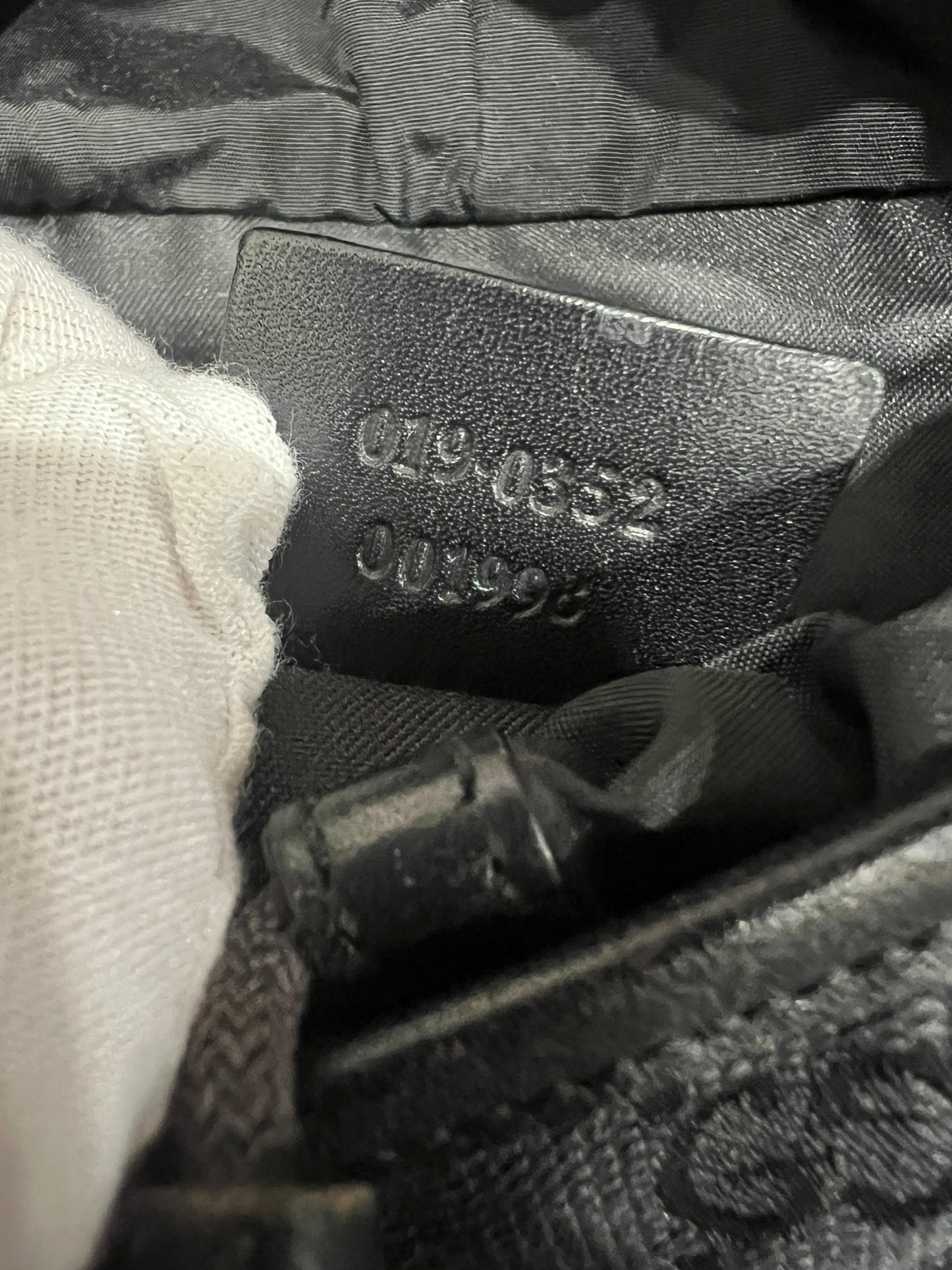 GUCCI Mesh x Fabric Canvas Backpack