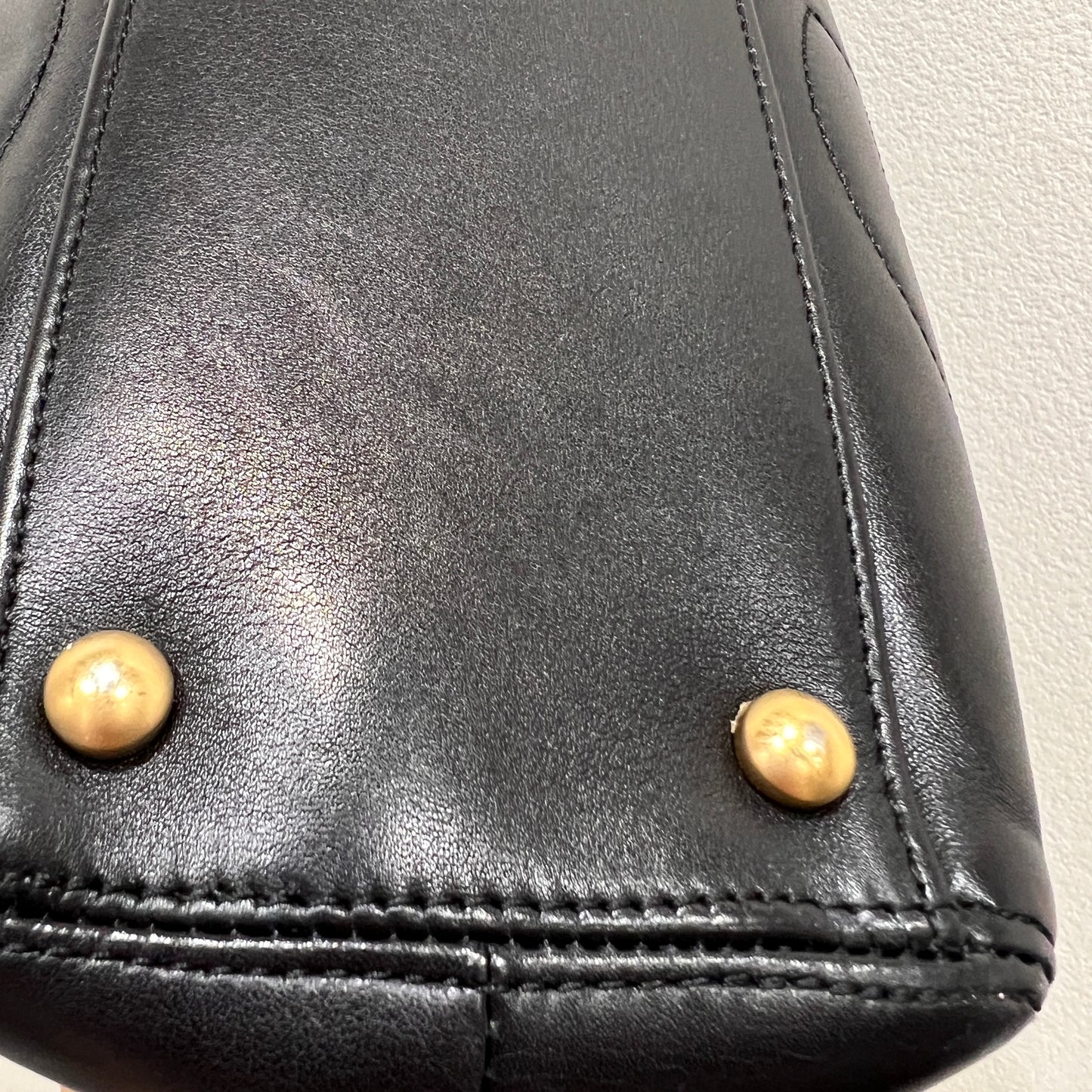 CHANEL Triple CC Bowling Black Handbag