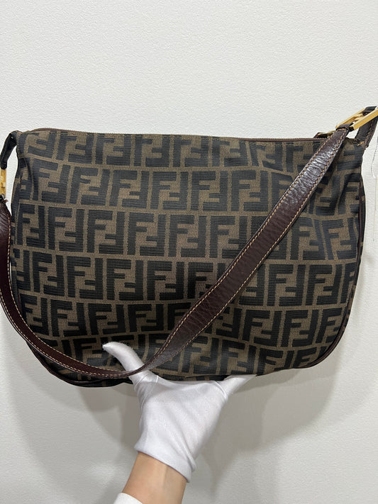 FENDI Century Zucca Shoulder Bag