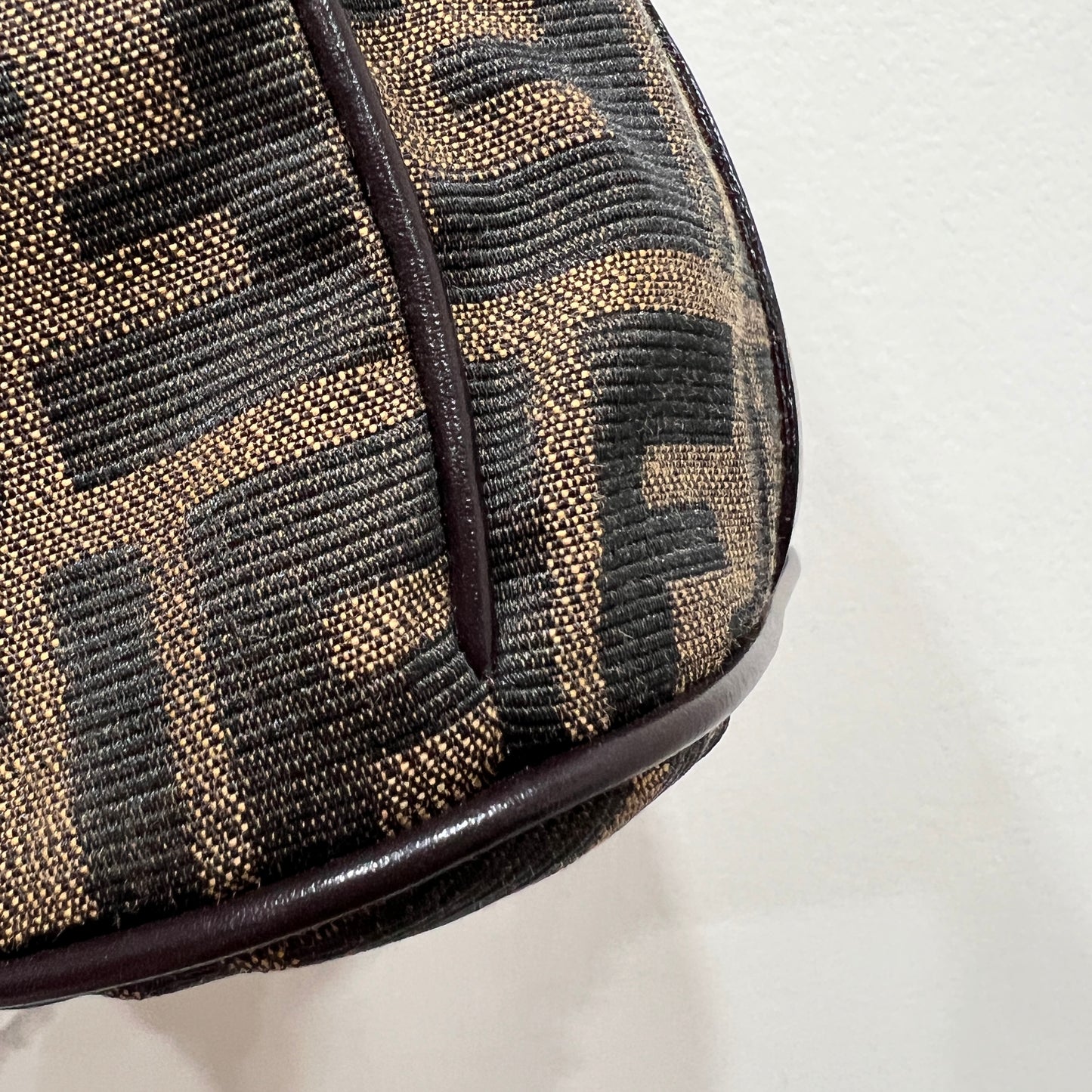 FENDI Zucca Vanity Bag 24cm