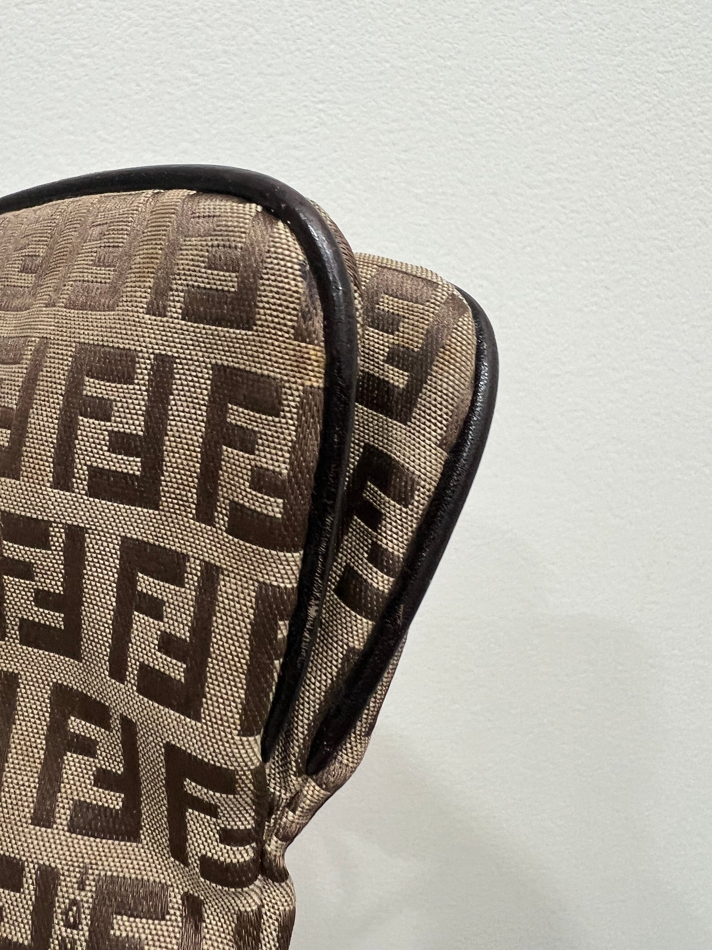 FENDI Baguette Brown Canvas