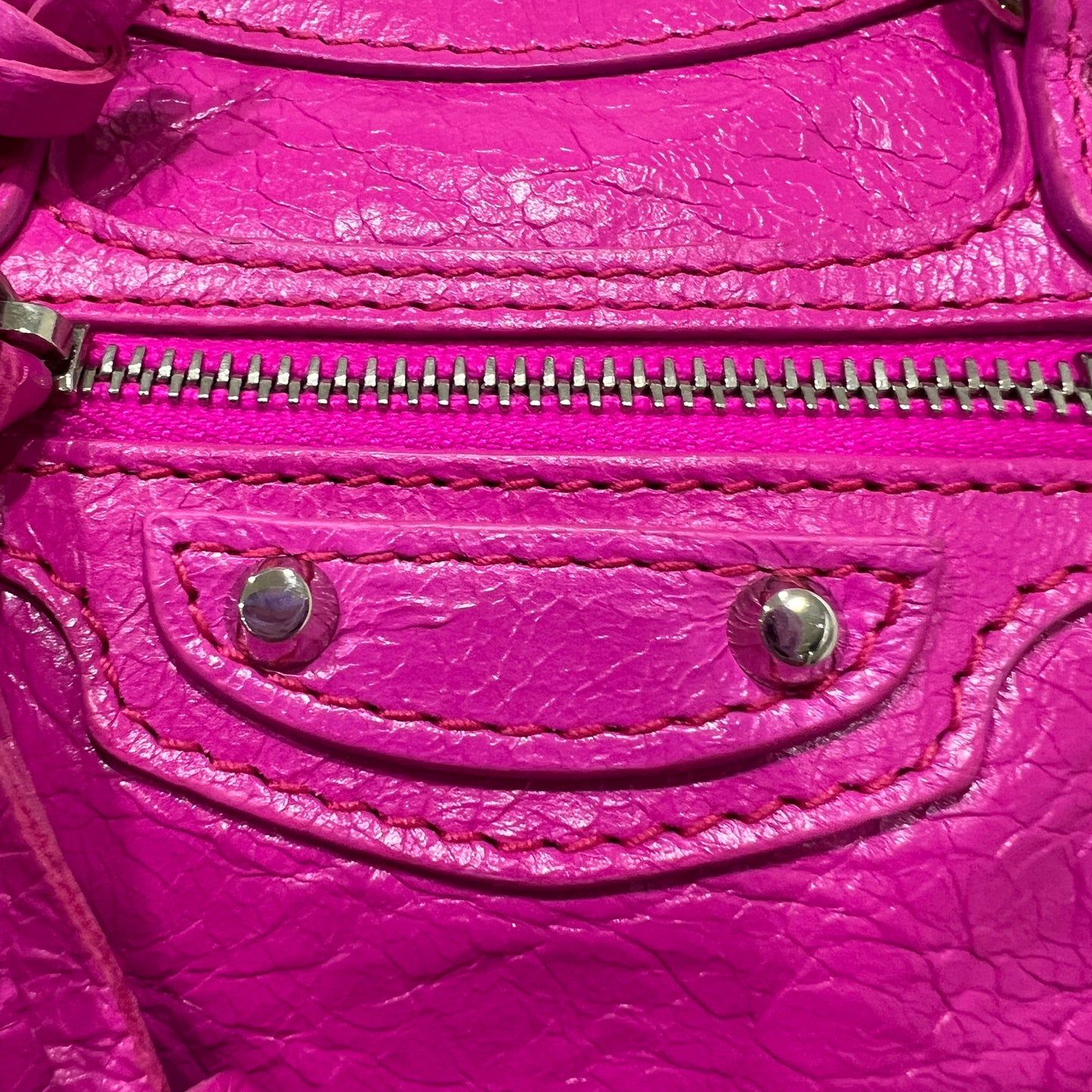 BALENCIAGA Le City Bag Mini in Hot Pink