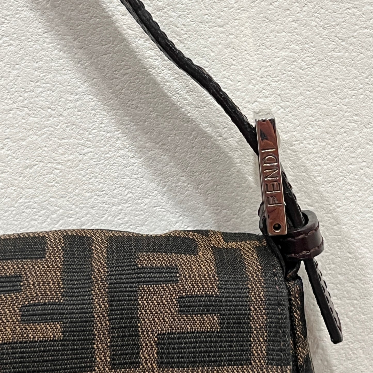 FENDI Baguette Silver Hardware