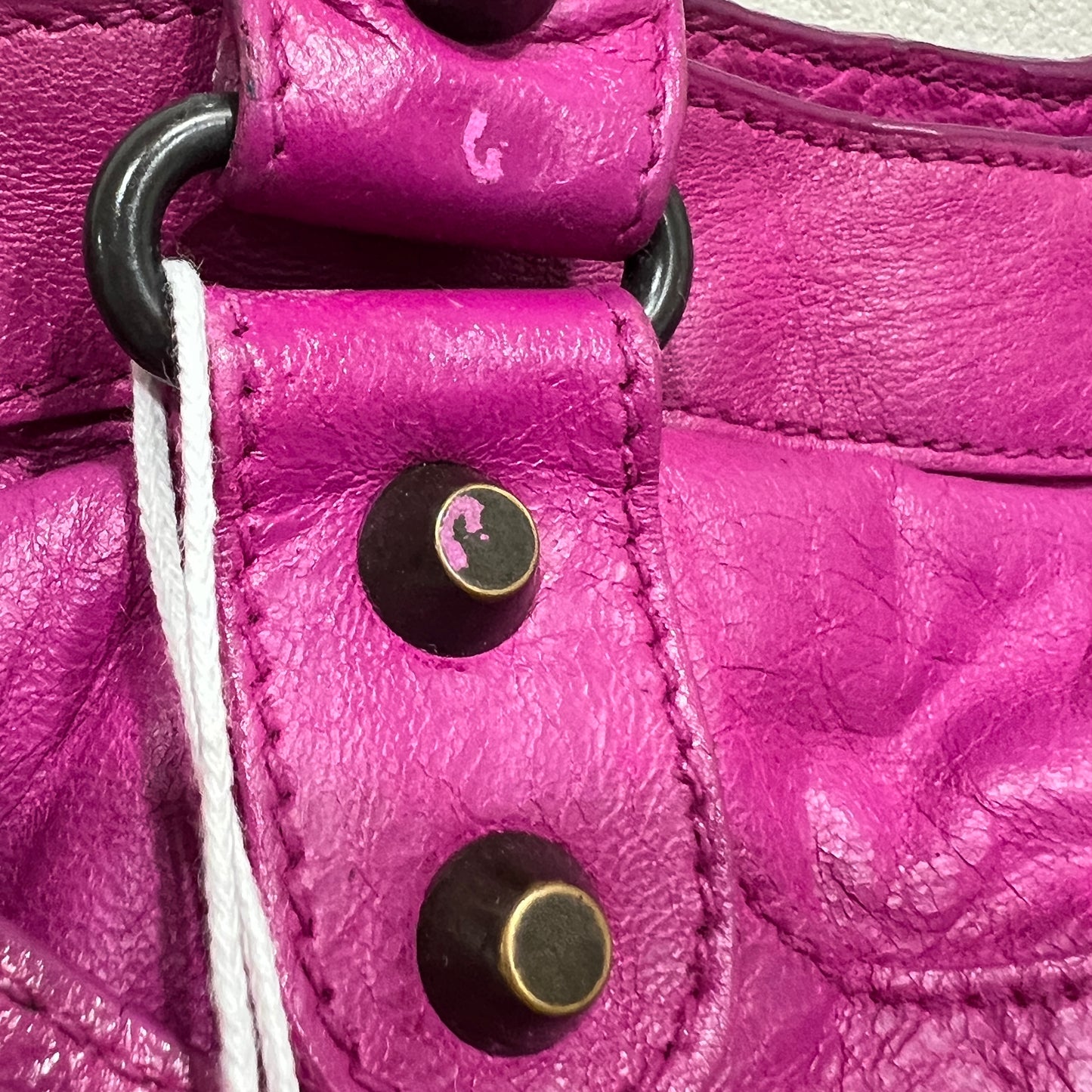 BALENCIAGA City Bag Medium Magenta Pink