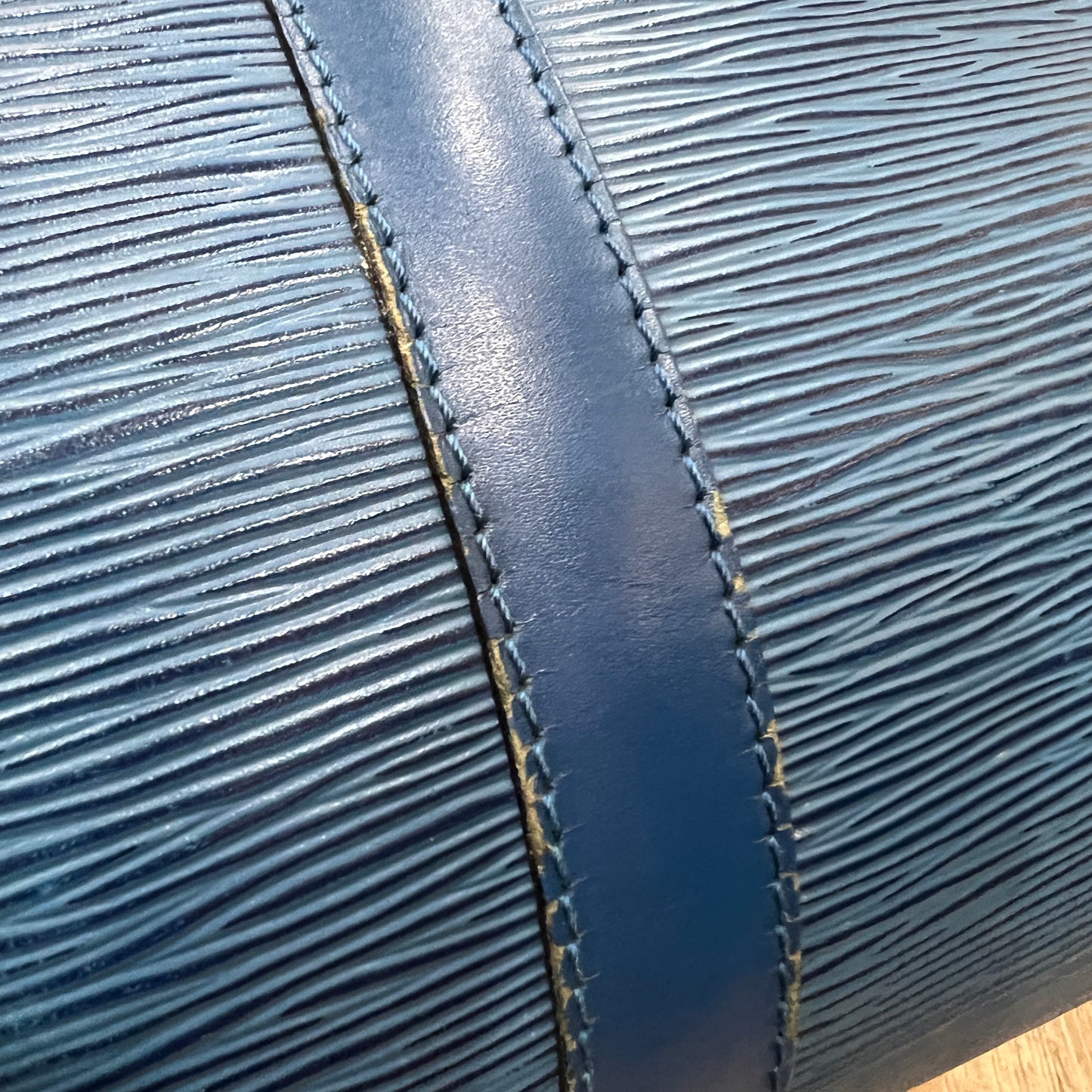 LOUIS VUITTON Keepall Epi Lether 50cm