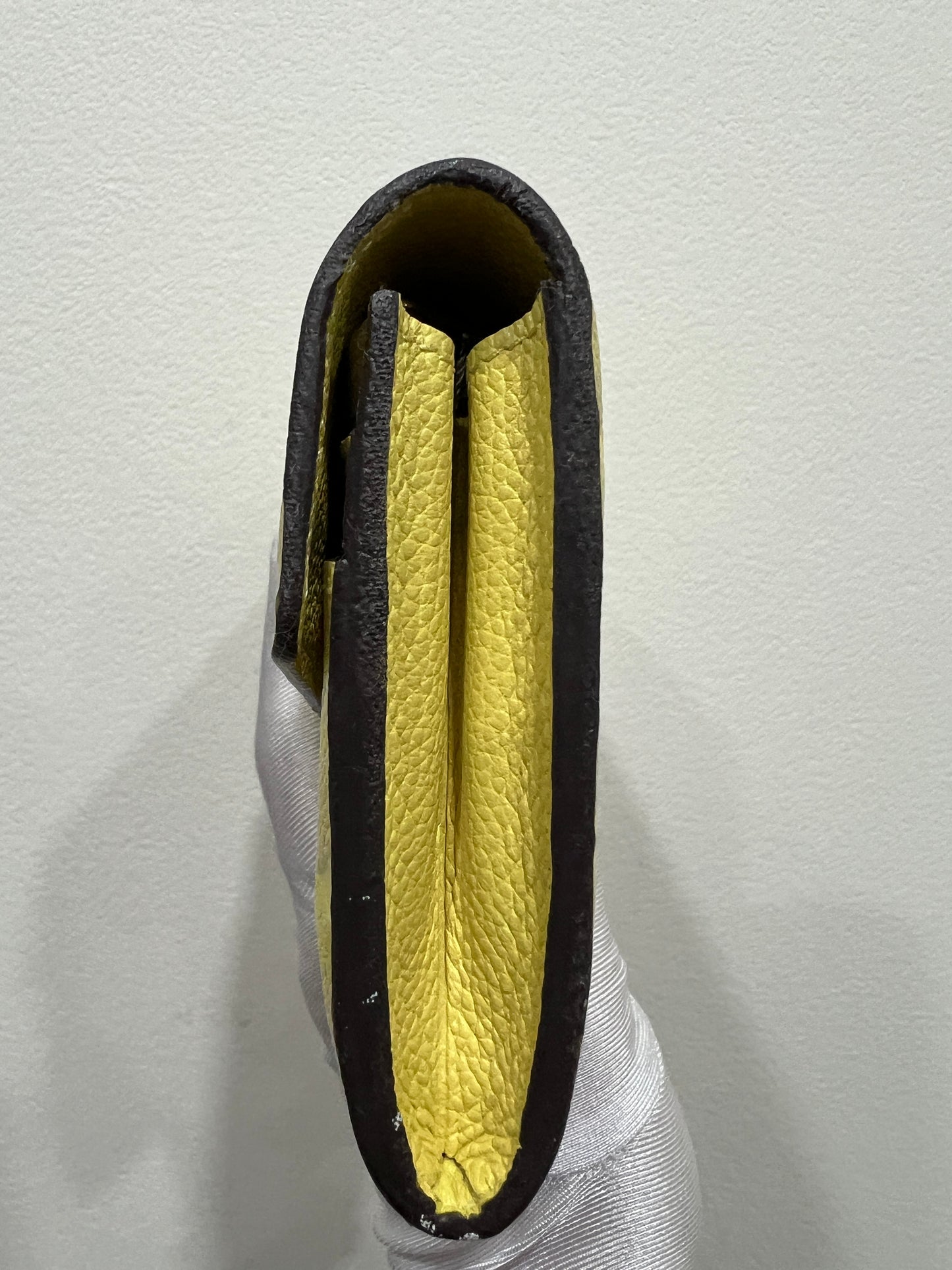 LOUIS VUITTON Empreinte Citrine Leather