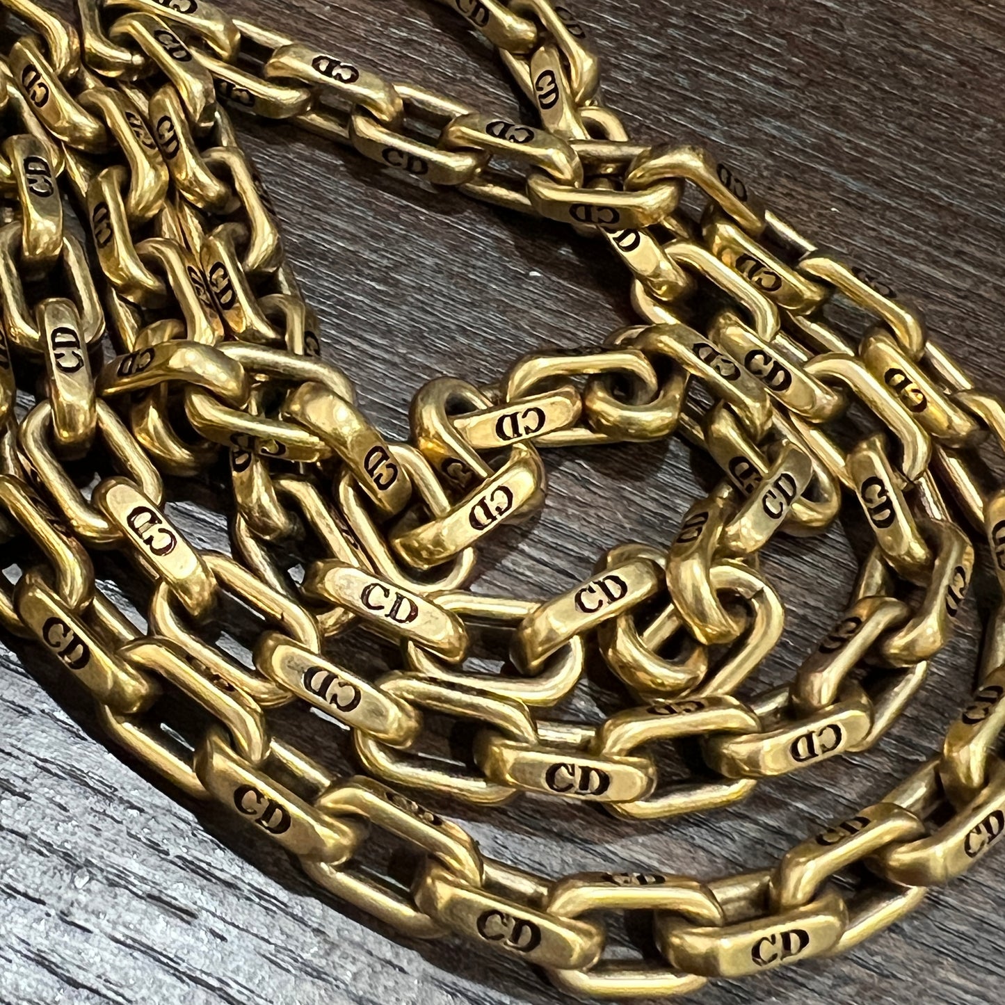 DIOR Rare Vintage Heart Chain Bag