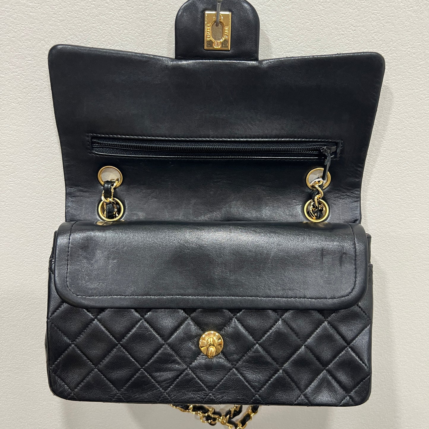CHANEL Classic Double Flap 24k Gold 23cm